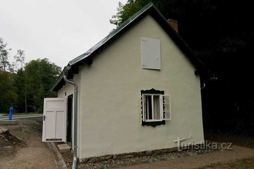 Poste de péage à Sobotín