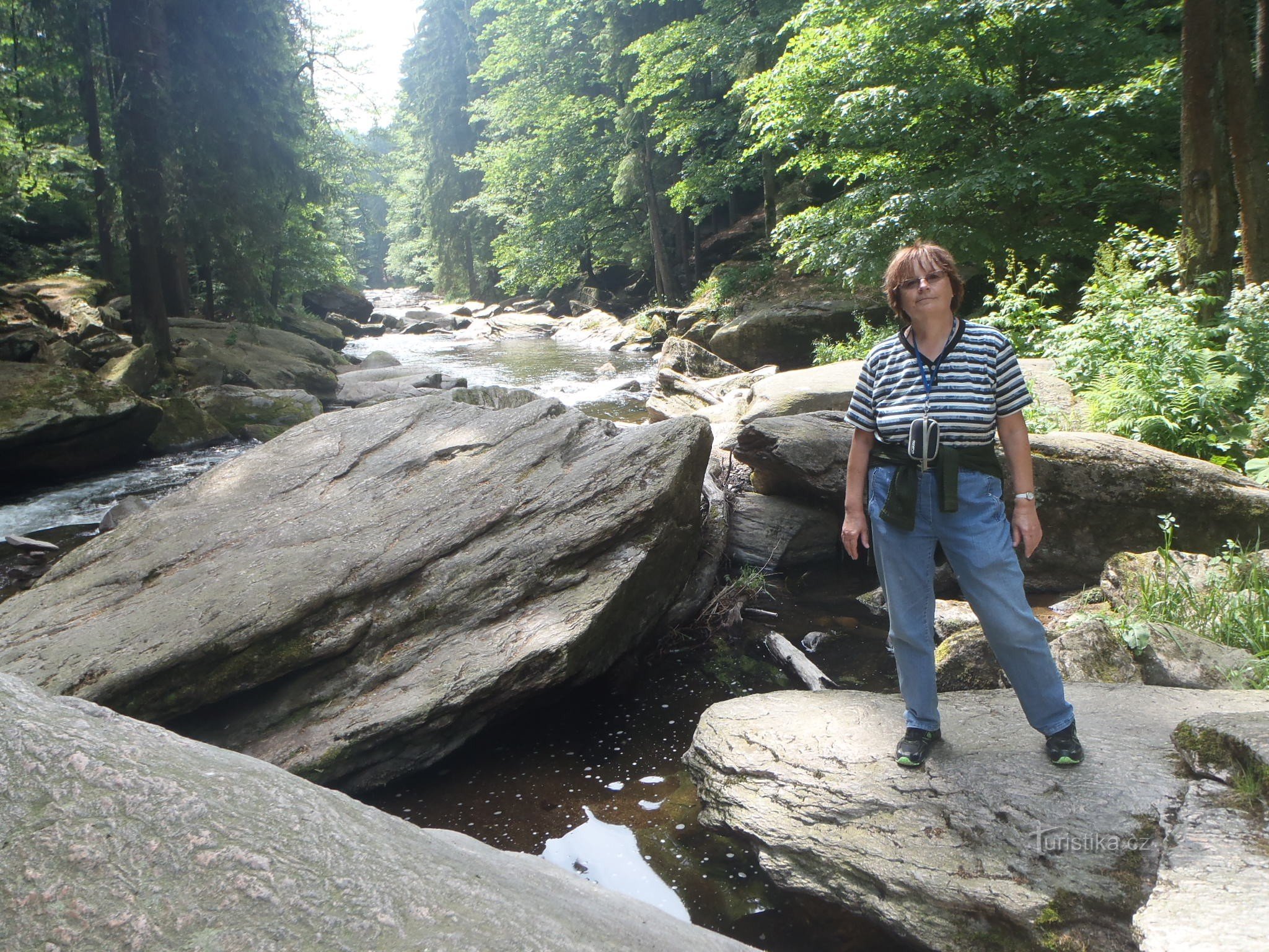 Sur des rochers