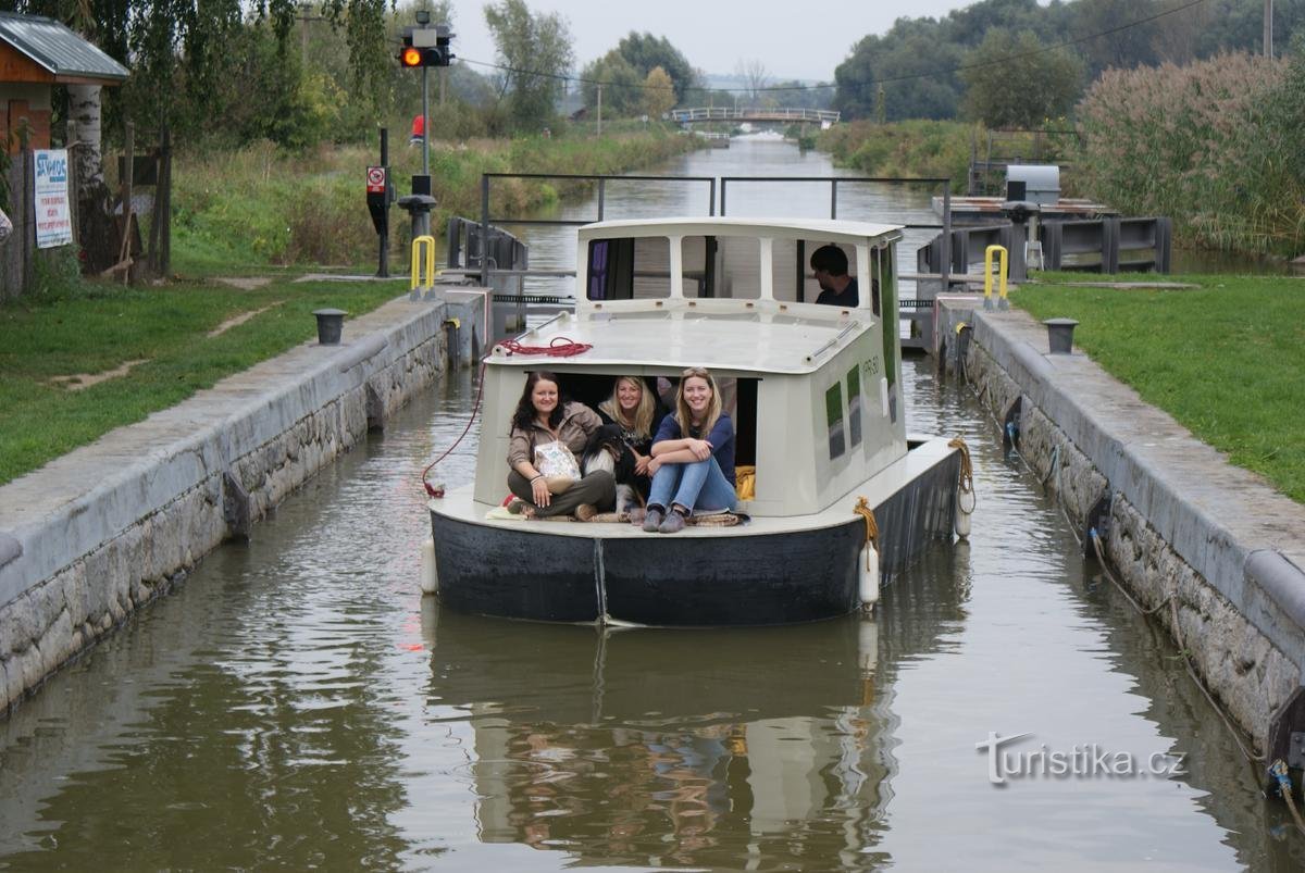 on the Baťa channel