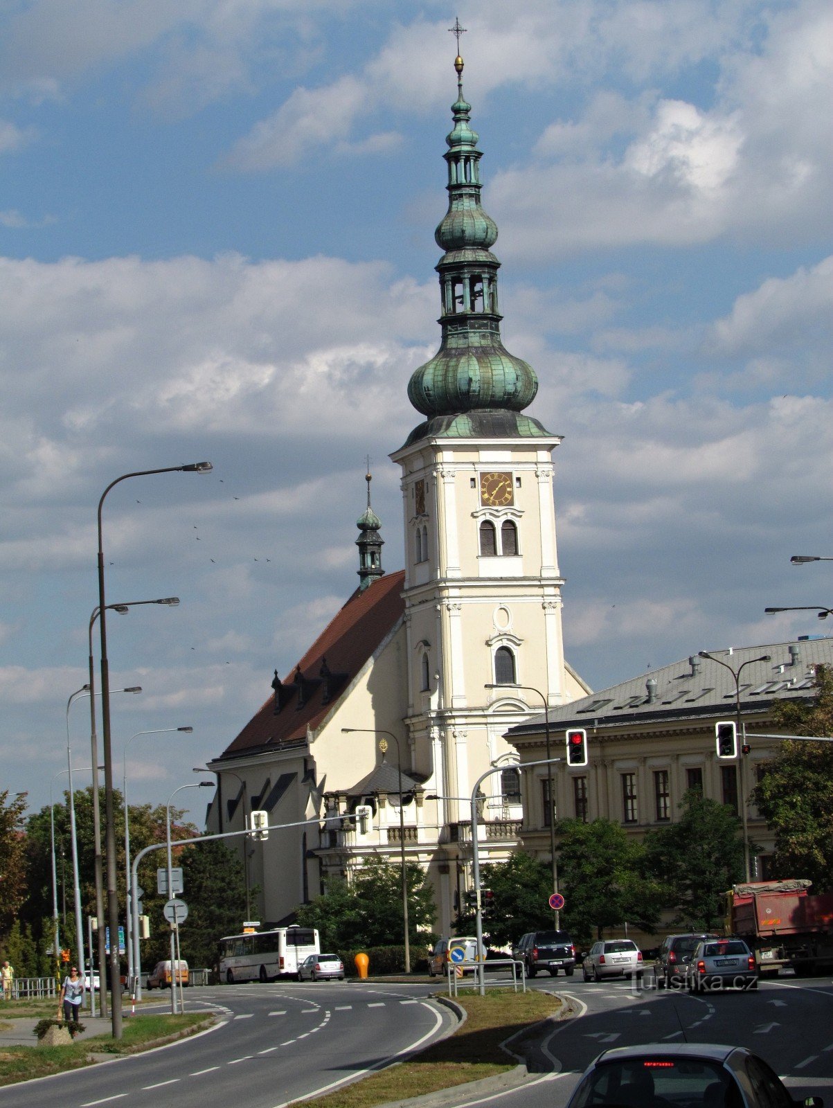 in der Brněnská-Straße