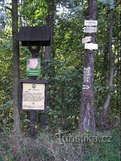 On Čermenko: Signpost Nad Čermenkou