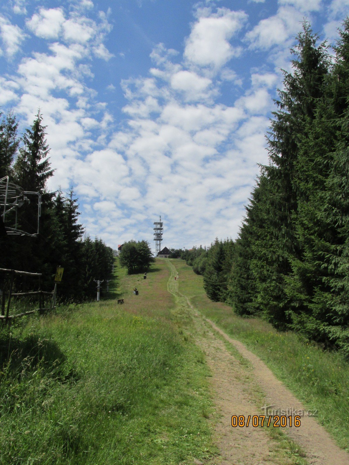 A Třinka melletti Javorové vrch nyaralóban