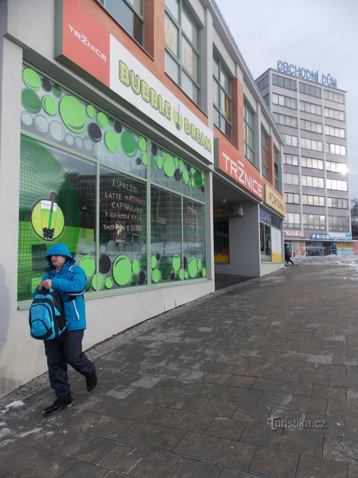 Na dobrą kawę i herbatę w sklepie Bubble Dream w Zlín