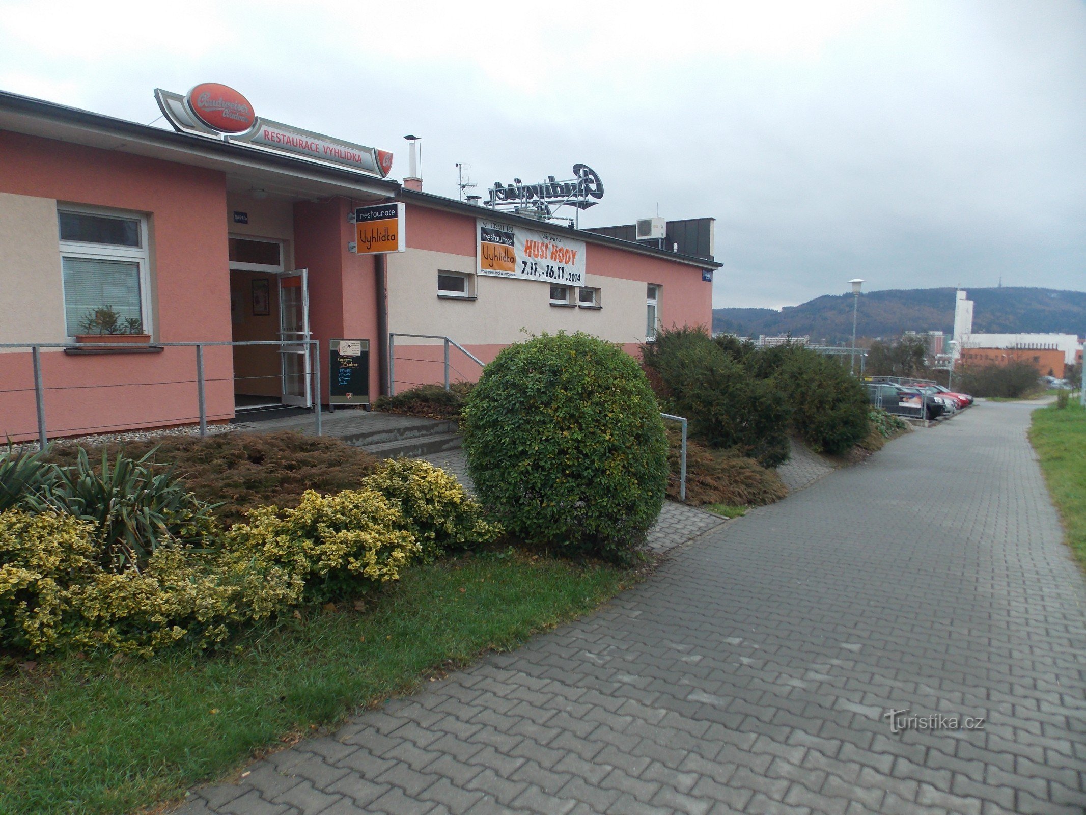 For a good lunch at the restaurant Vyhlídka - Zlín