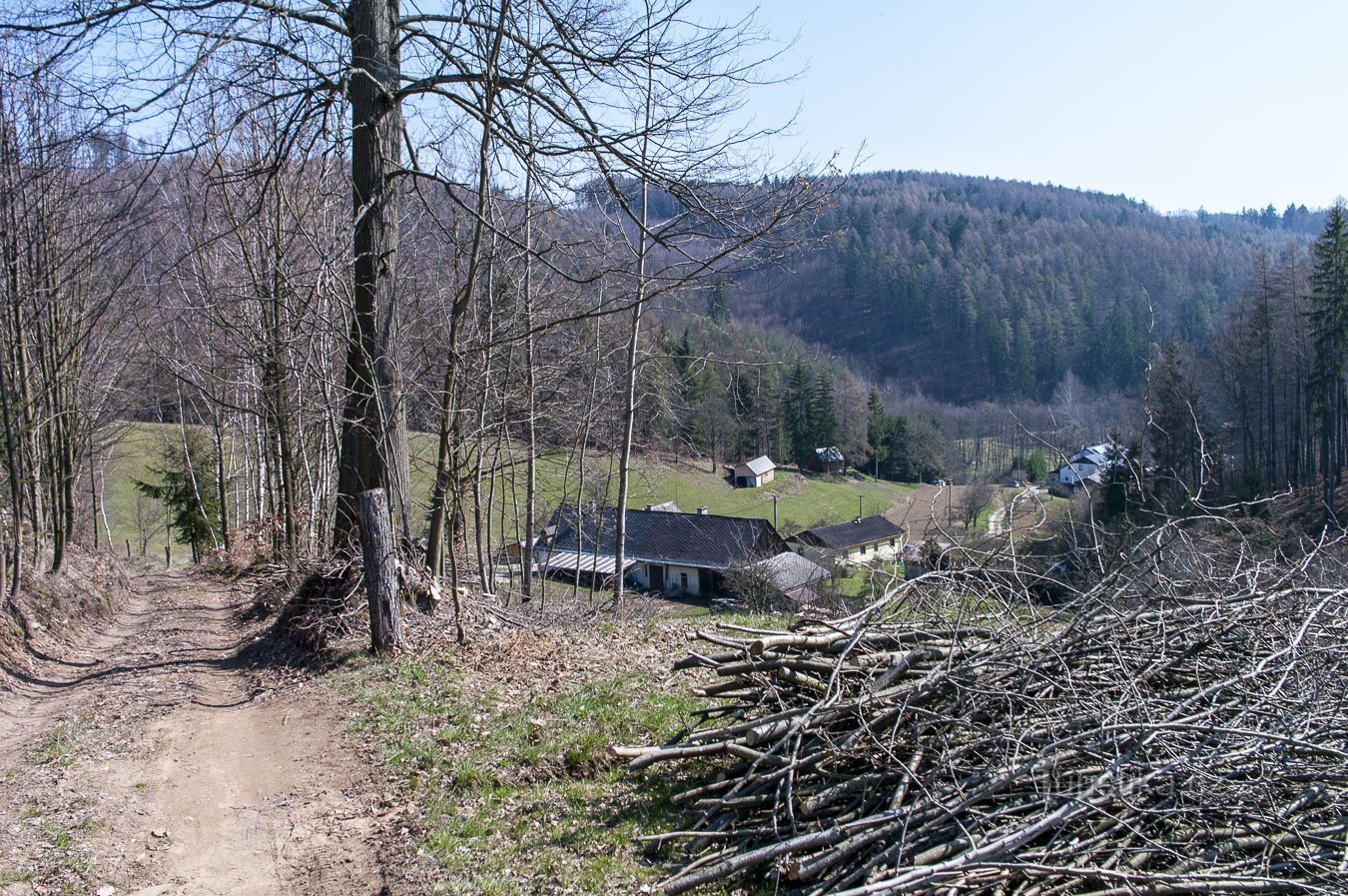 Na Drahyju, zgornjem koncu Hosýza