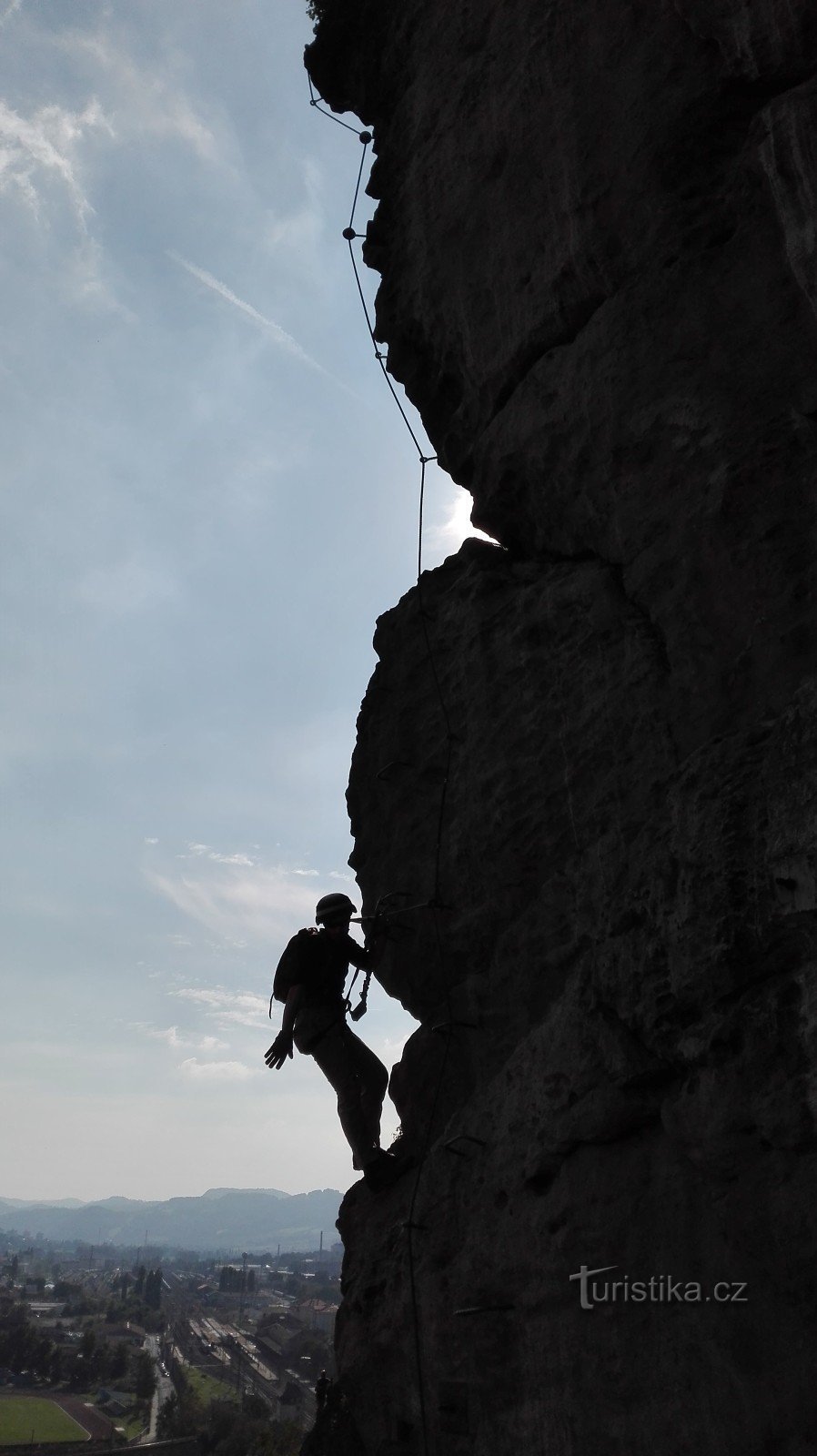 Via ferrata.