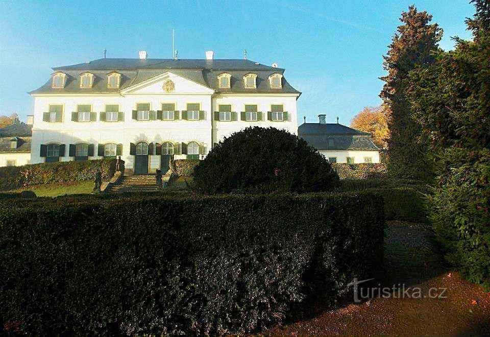 Na Hanou al castillo en Náměšt na Hané