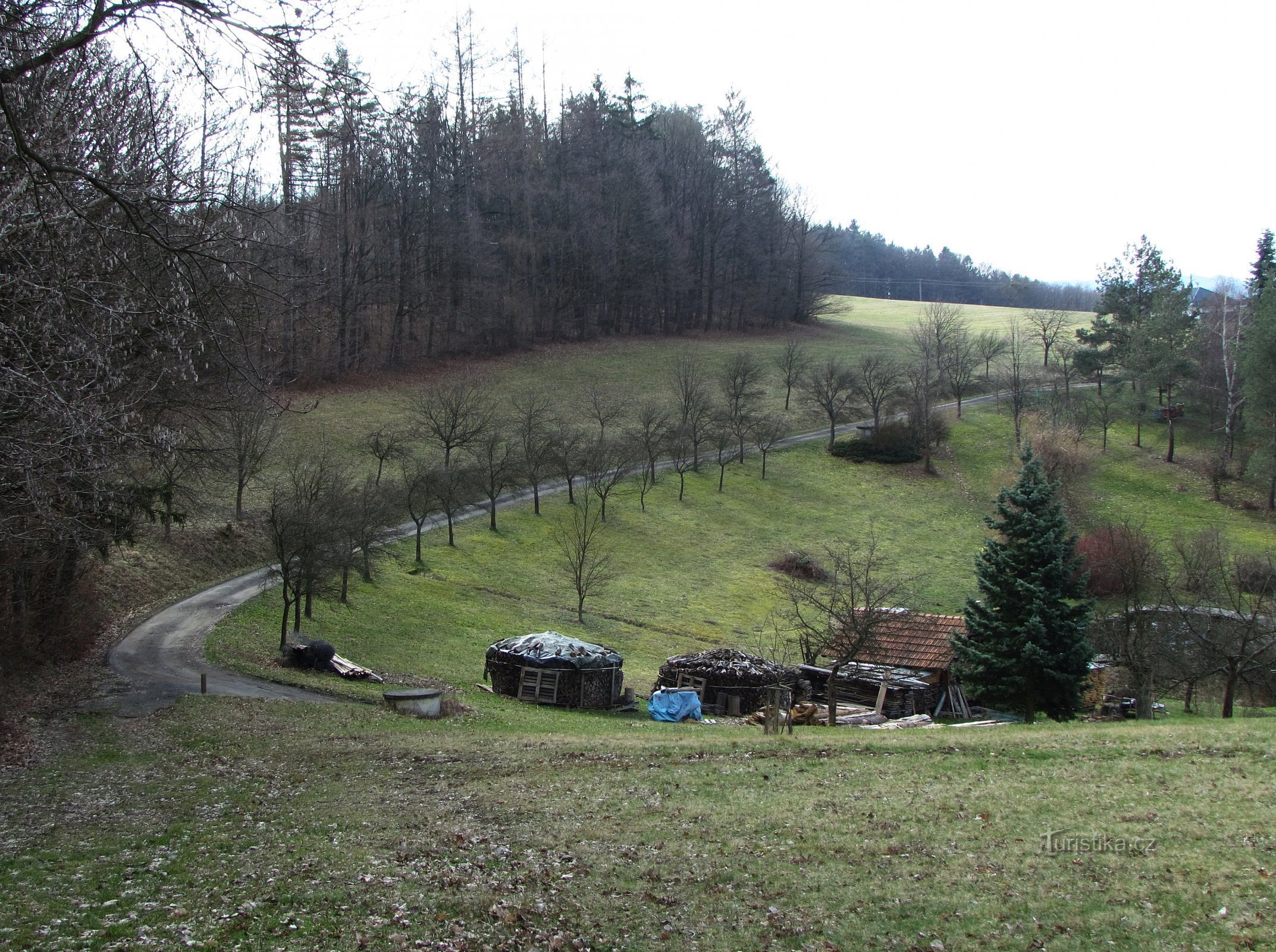 na zgornjem koncu