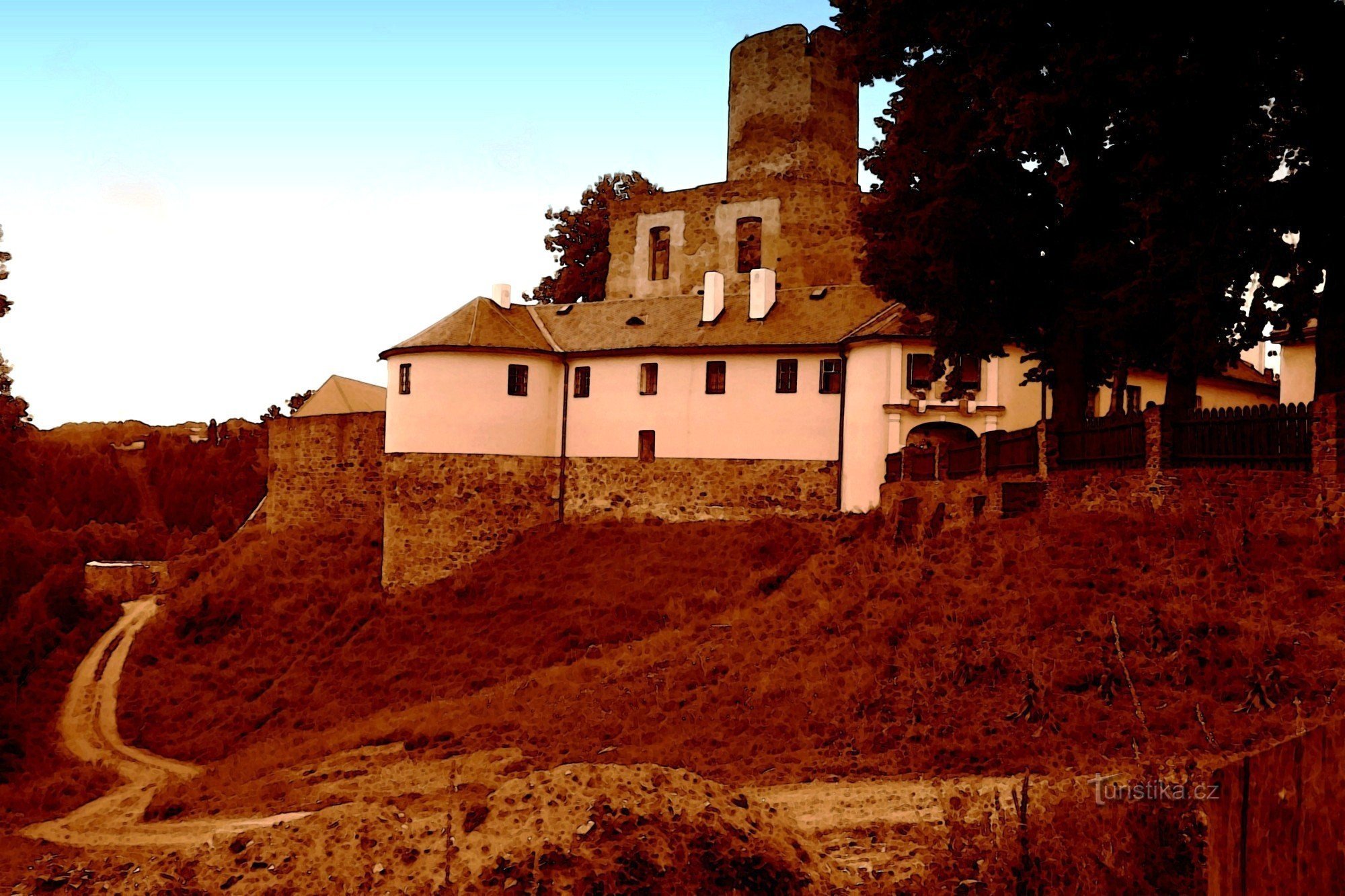 På Svojanov slott