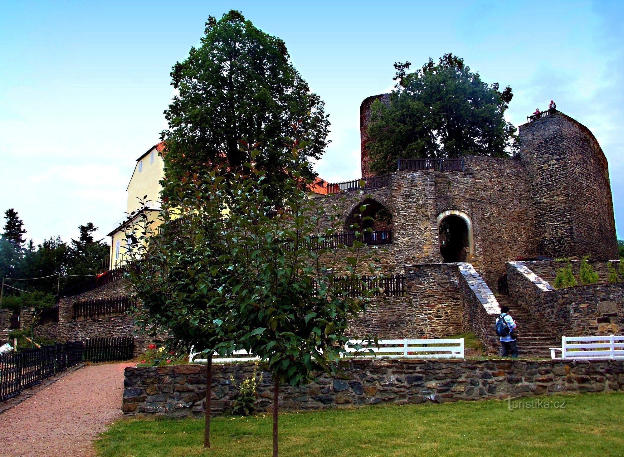 At Svojanov Castle