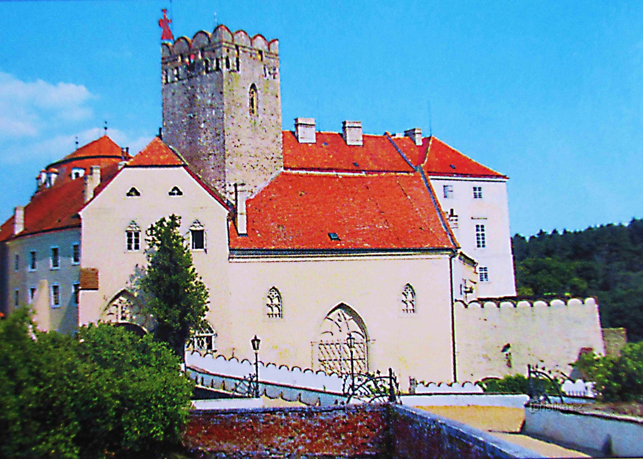 Para os castelos da Morávia do Sul - em Vranov