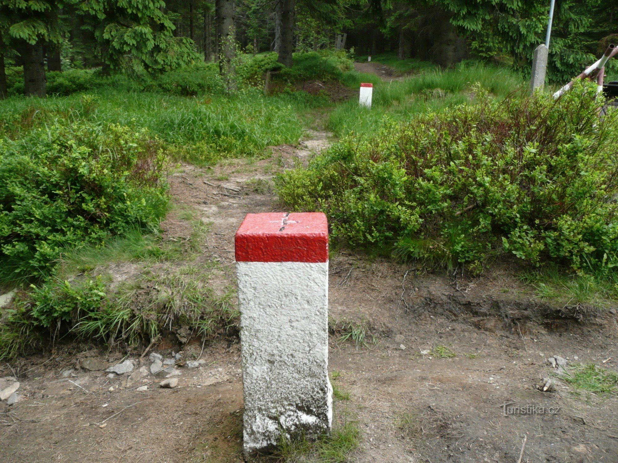 Kolmen meren rajalla - Trójmorski Wierch/Klepáč (1143 m merenpinnan yläpuolella)