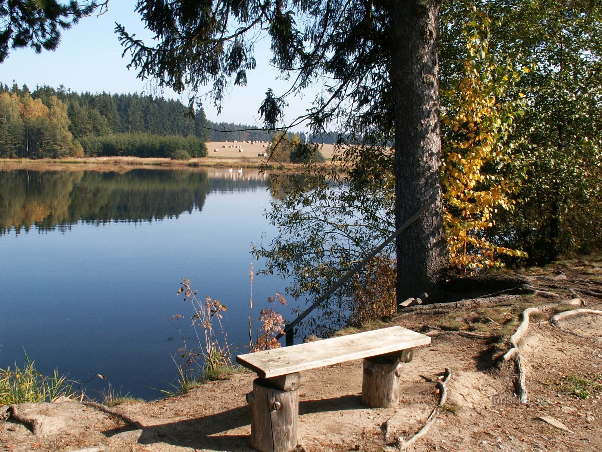 Sul terrapieno di Babín Pond