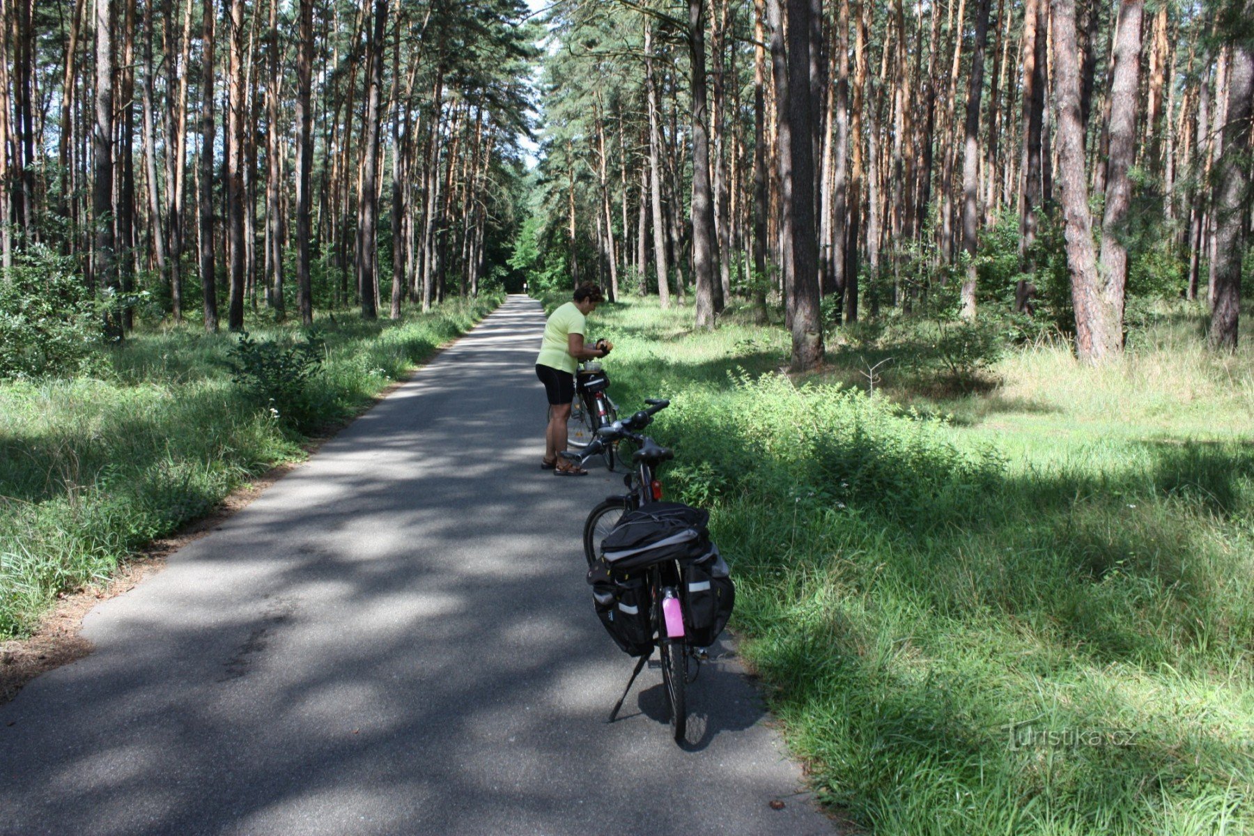 På cykeln Bzenecká Doubrava