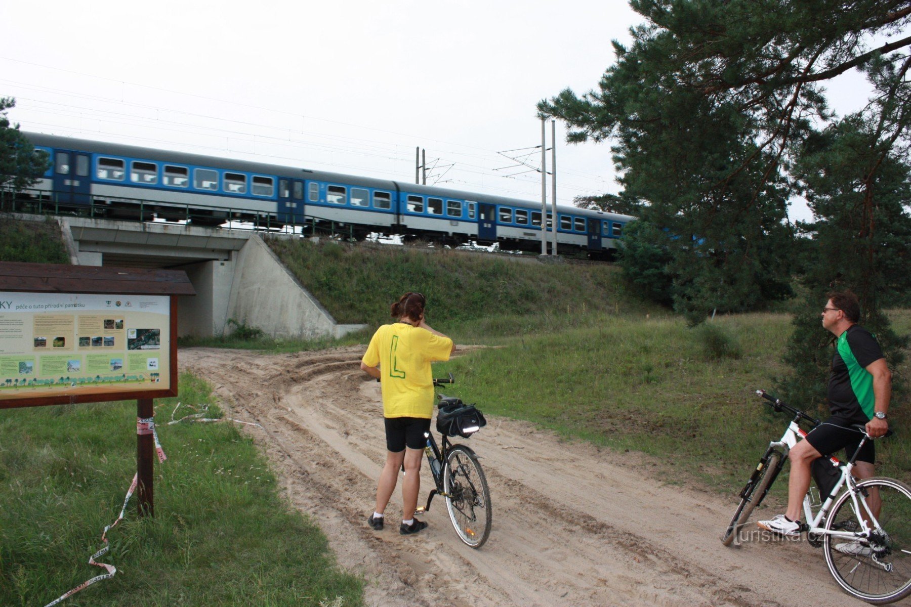 Op de fiets Bzenecká Doubrava