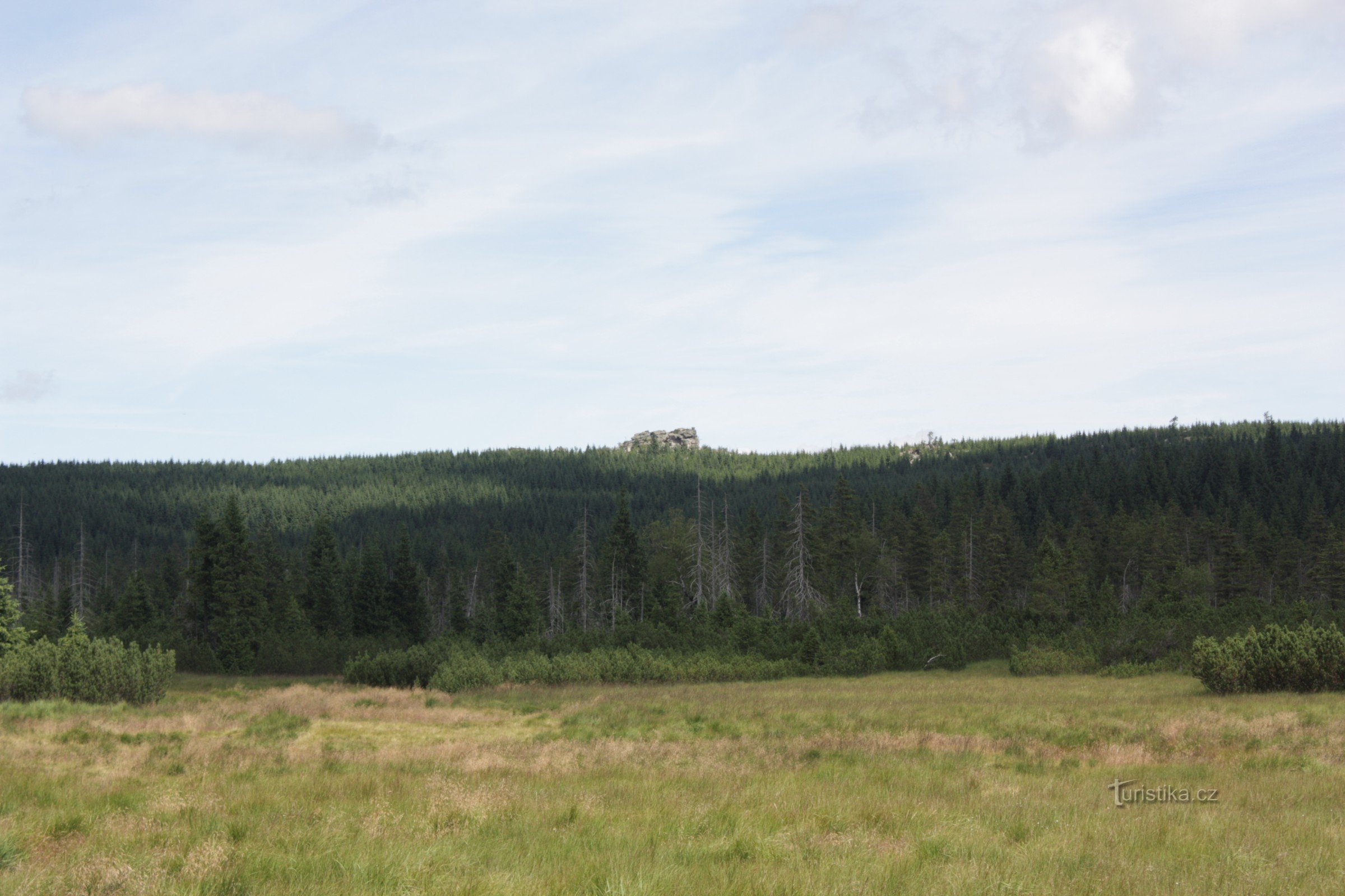 Rowerem na torfowisko nad osadą Jizerka