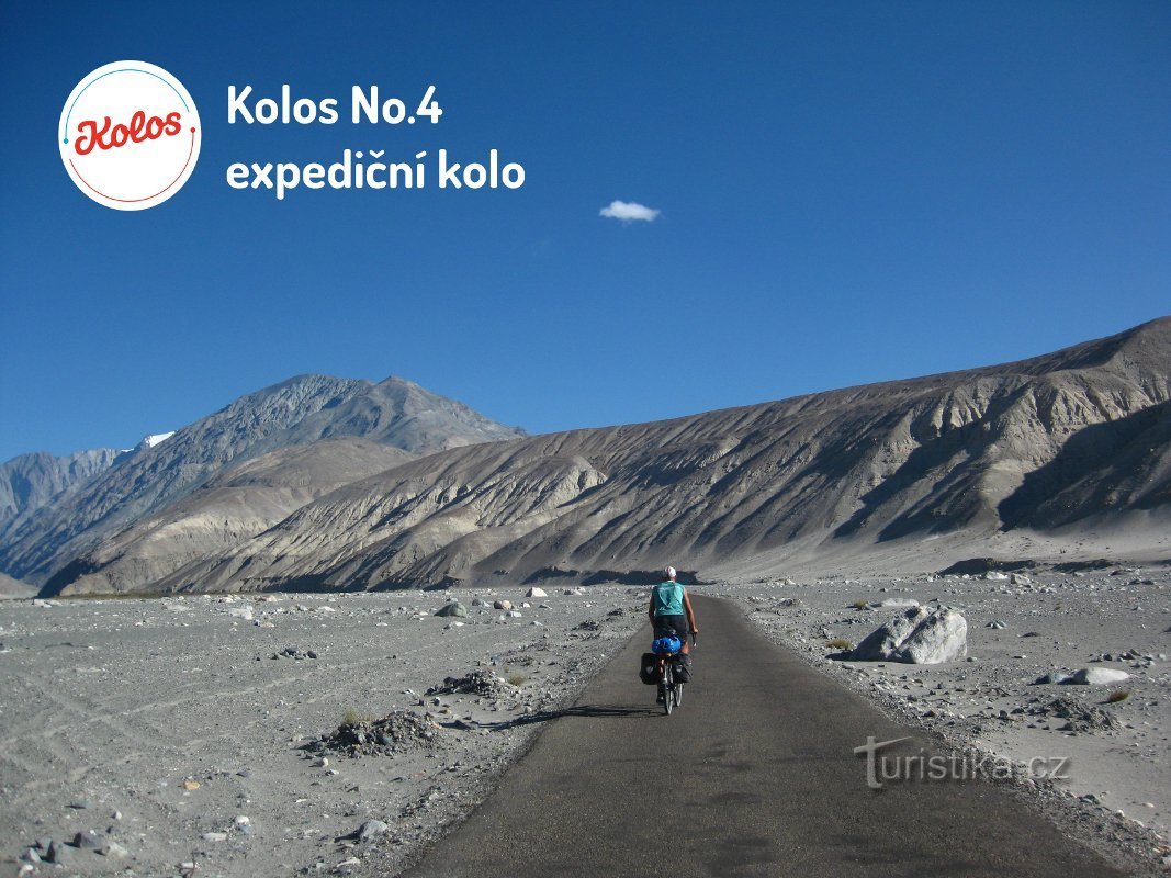 Do outro lado do mundo de bicicleta - bicicletas de expedição Kolos