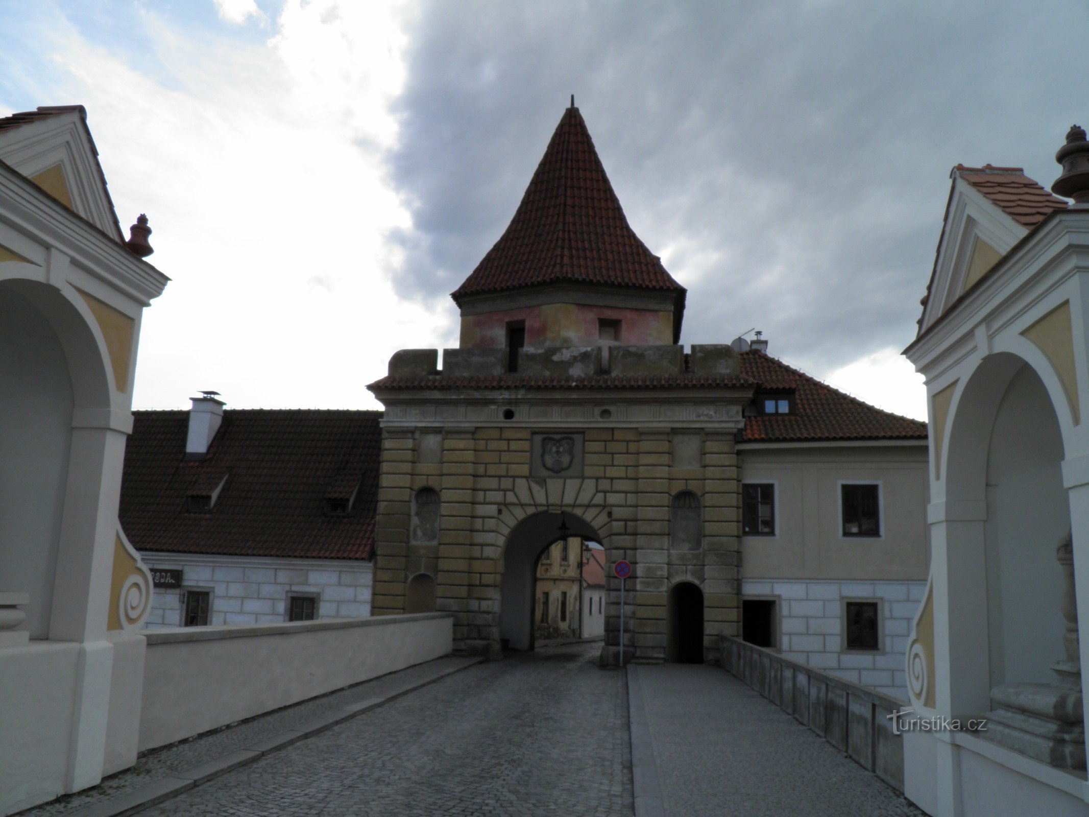 S kolesom od Český Krumlov do Kleť.