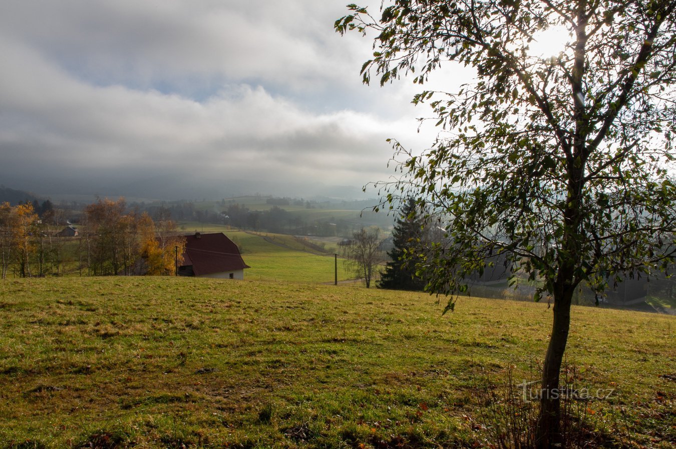 Sur Králický Sněžník, de l'automne à l'hiver