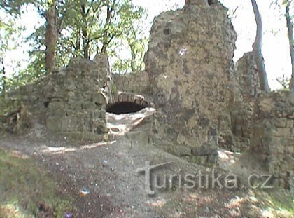 Naar het koninklijk kasteel van Děvín