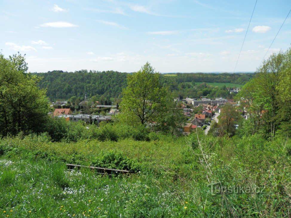 No mirante de Krétín