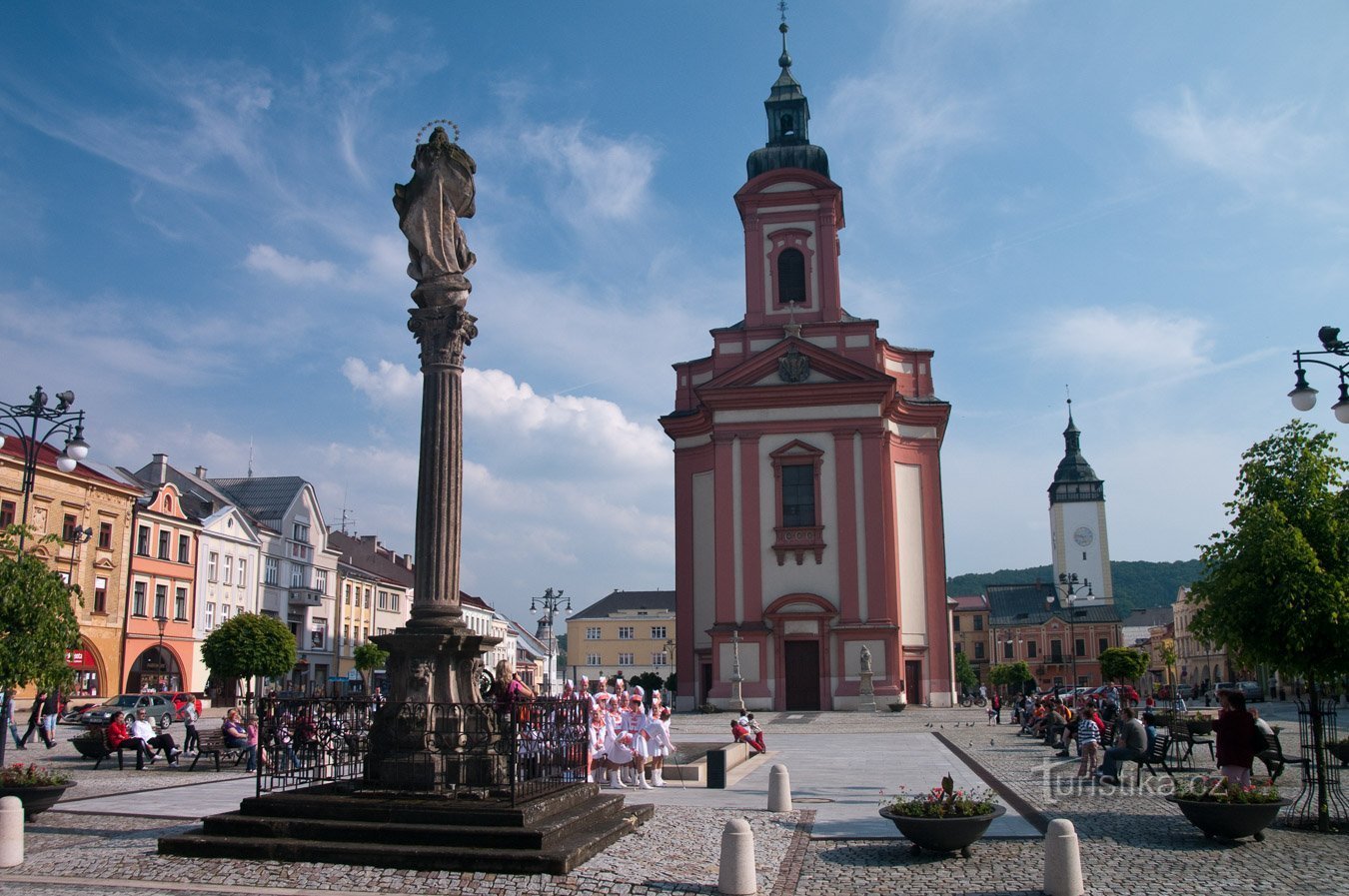 Auf dem Masaryk-Platz