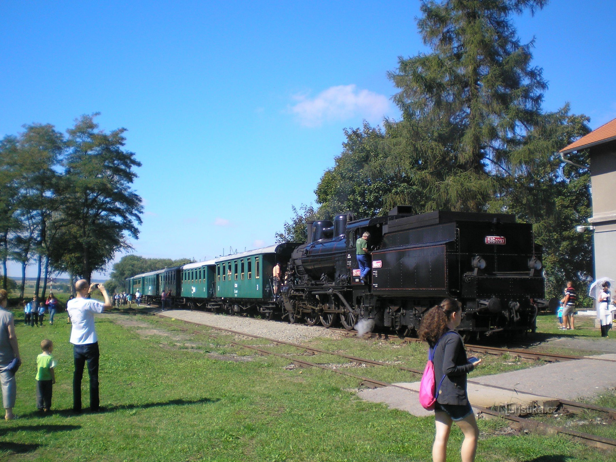 En la estación de Kněževs