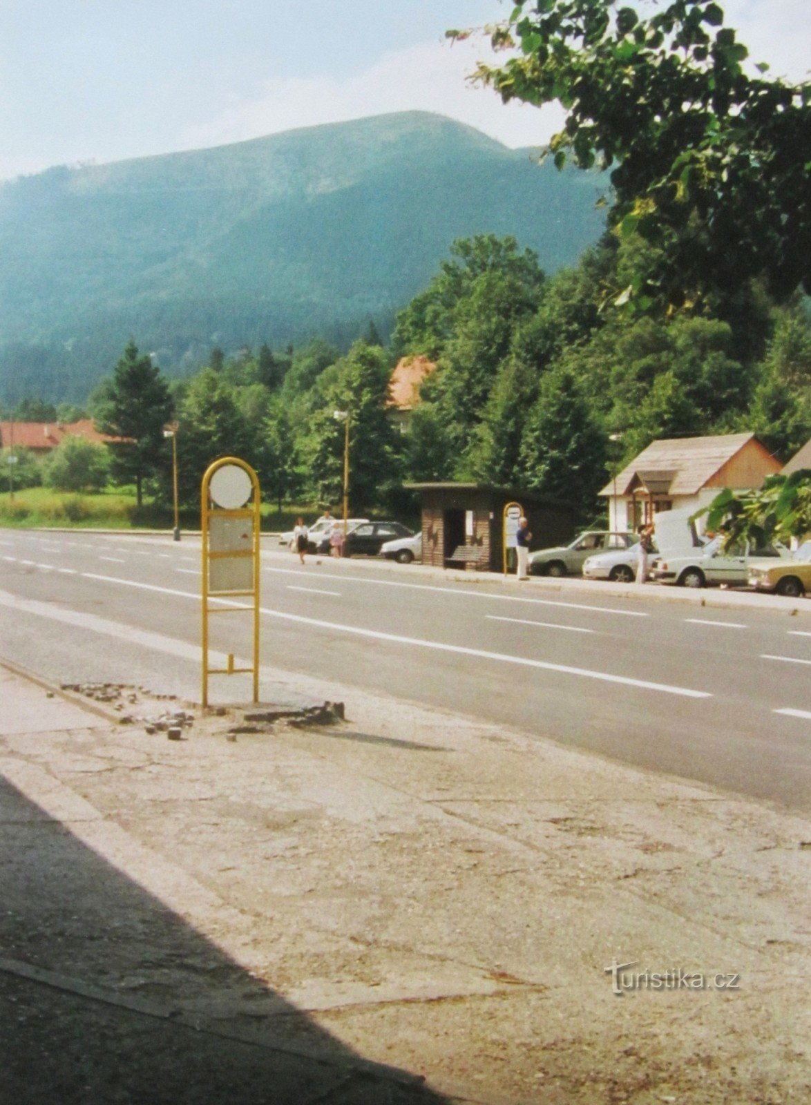 op het station in Ostravica