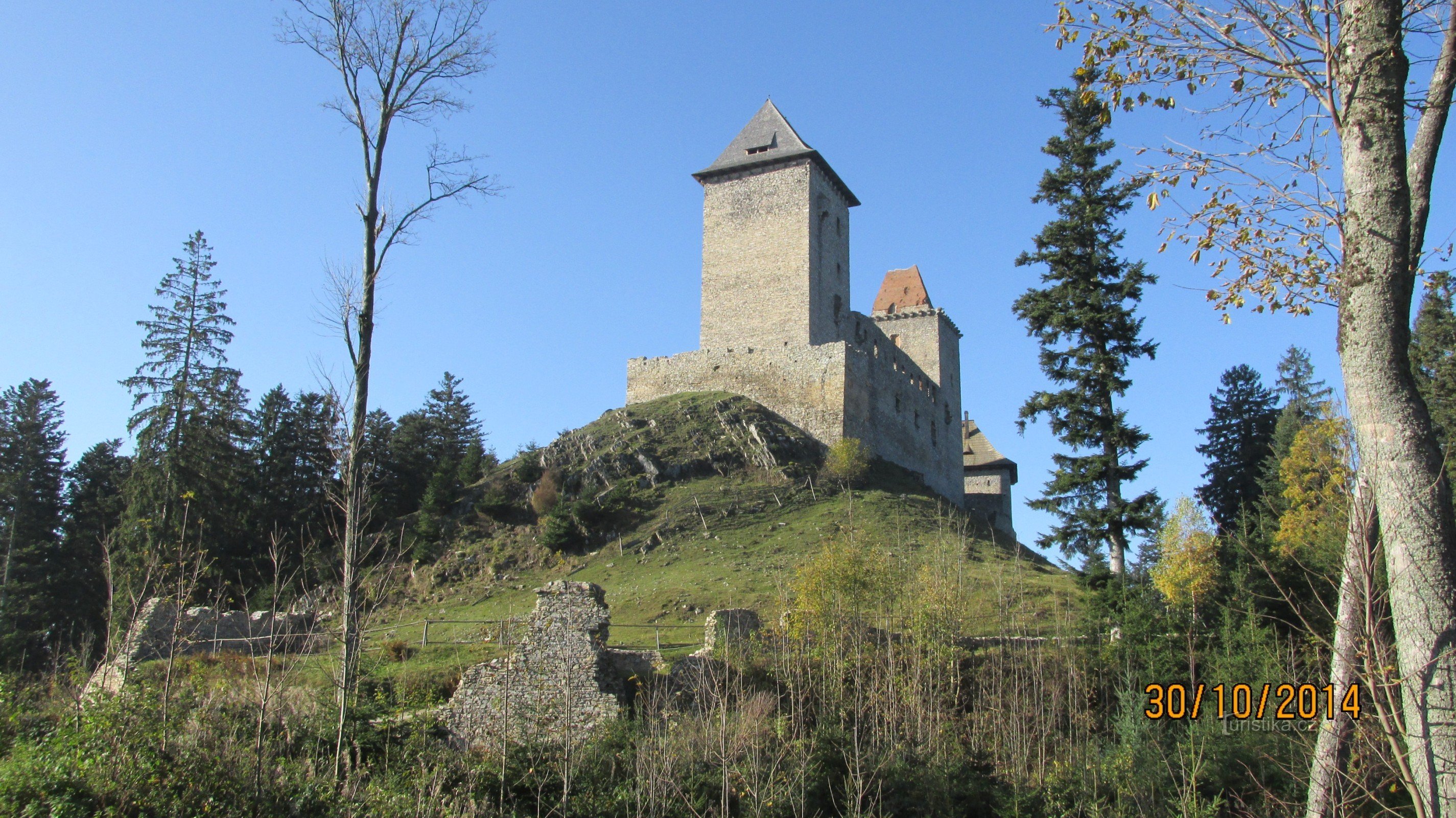 Na nejvýše položený královský hrad v Čechách - Kašperk