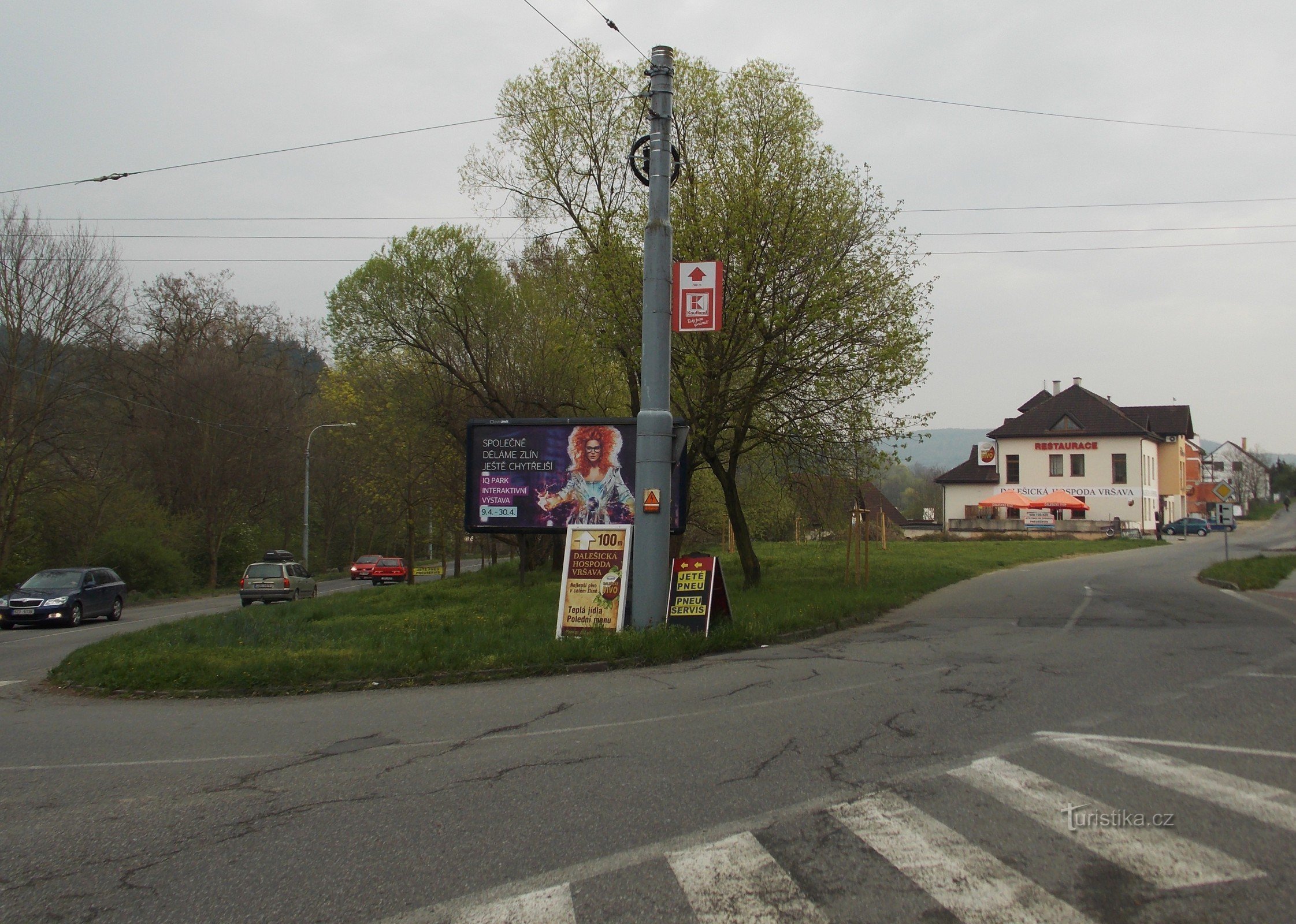 For lunch at the Dalešická pub in Zlín