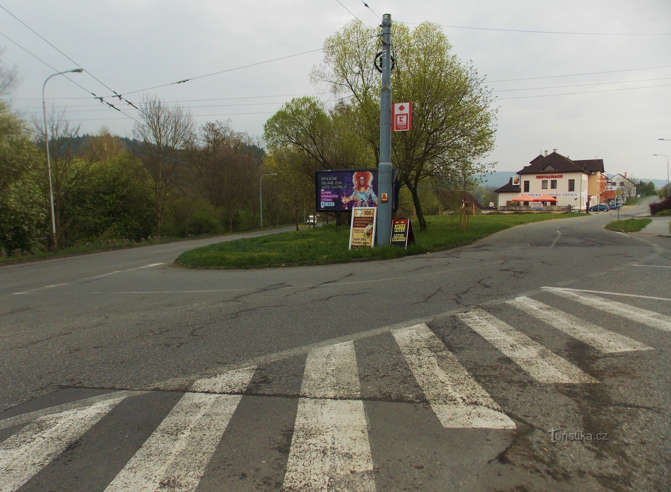 Zum Mittagessen in der Kneipe Dalešická in Zlín