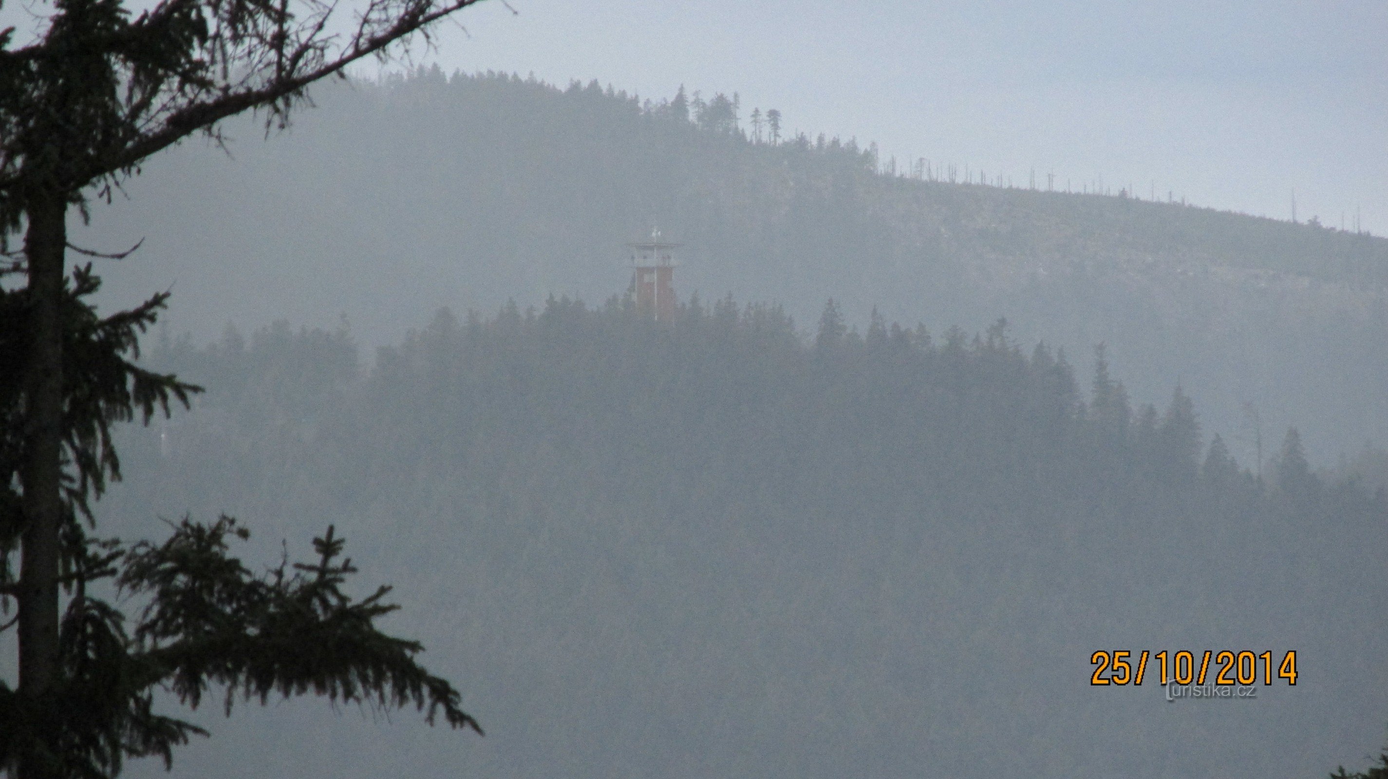 Na Pancíř - voor een prachtig uitzicht op het Šumava-gebergte