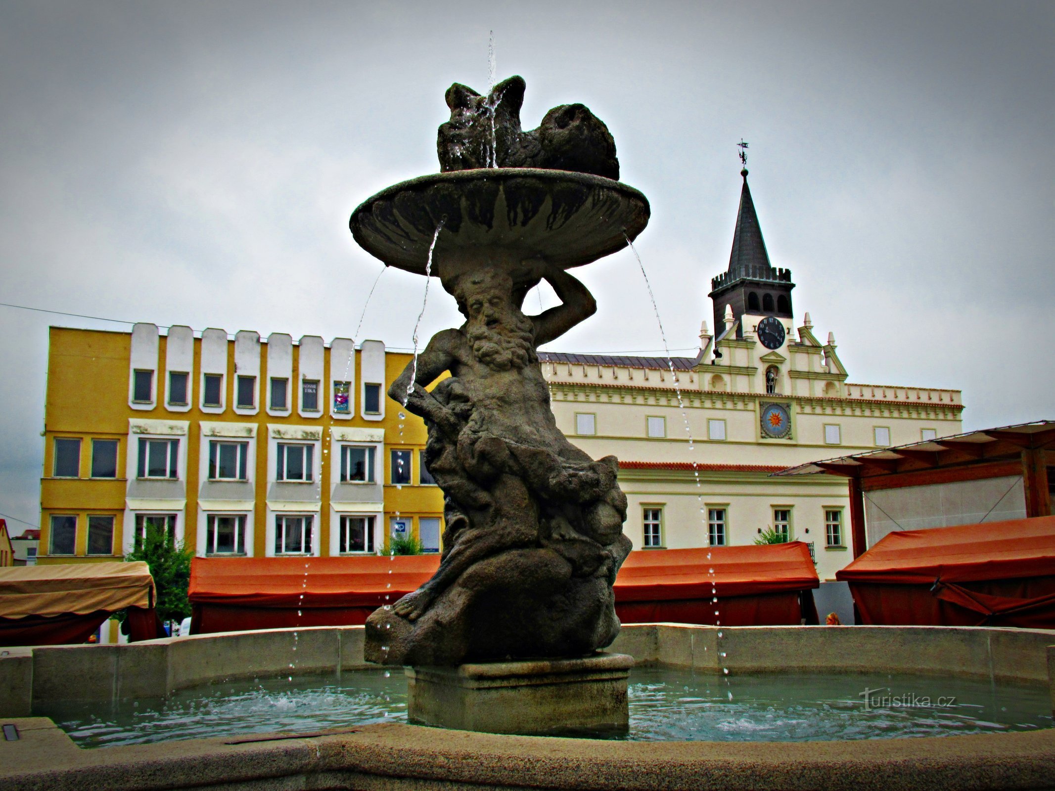 Lors d'une promenade à travers Havlíčkový Brod