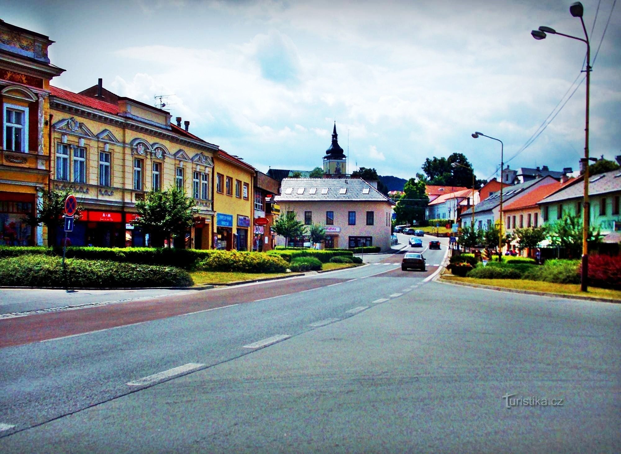 Für einen Spaziergang in Vizovice