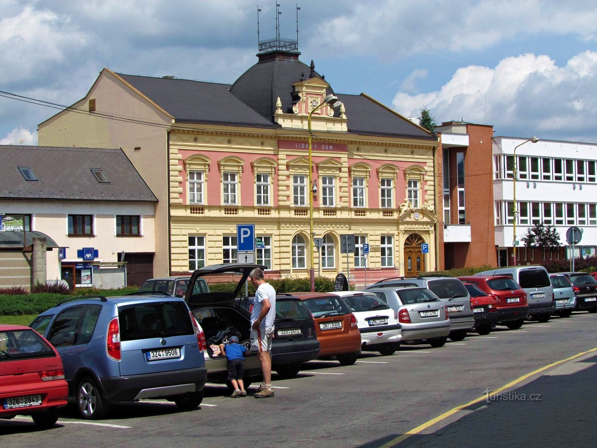 Für einen Spaziergang in Vizovice