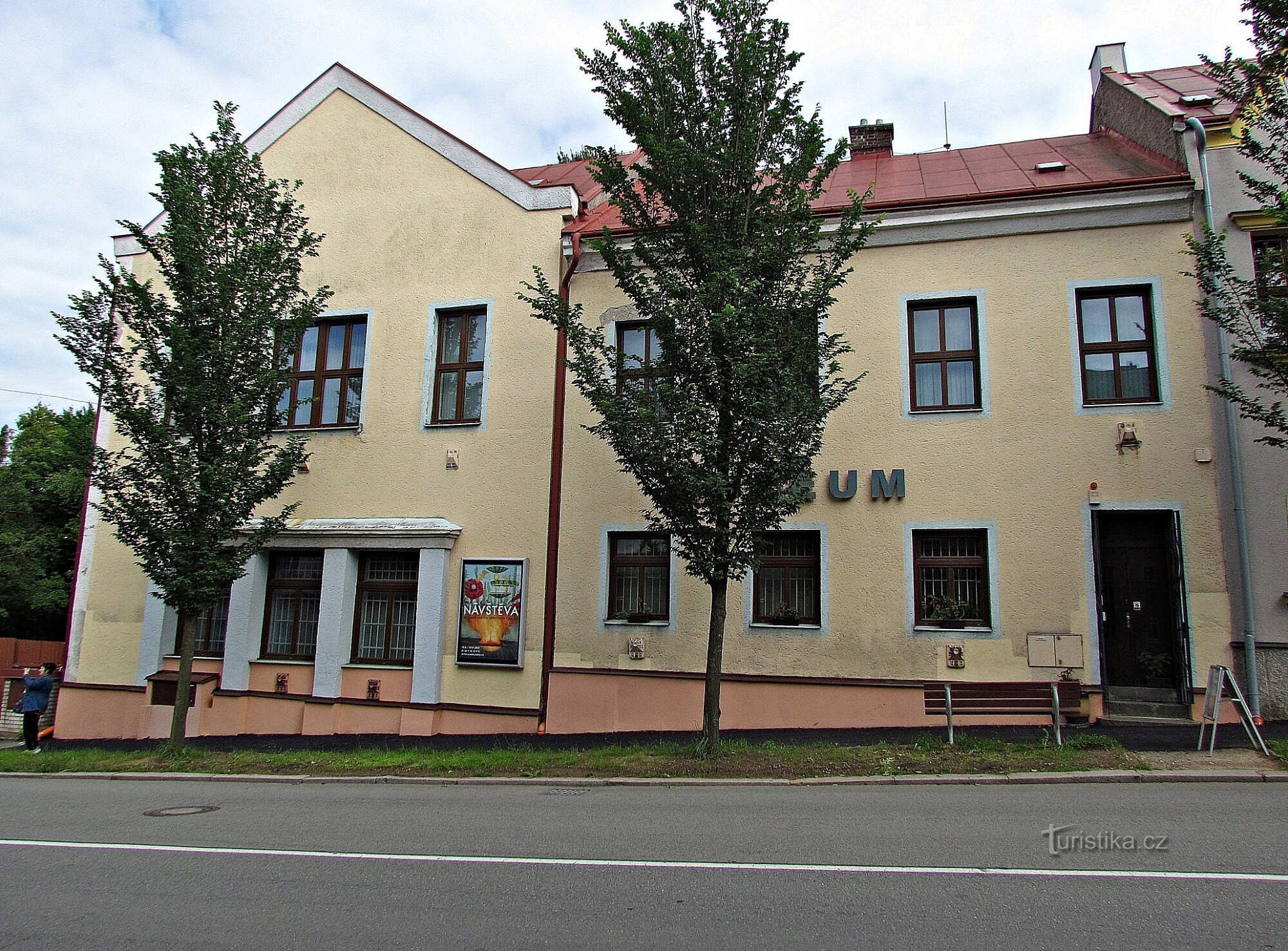 Em uma visita ao museu em Hlinsko