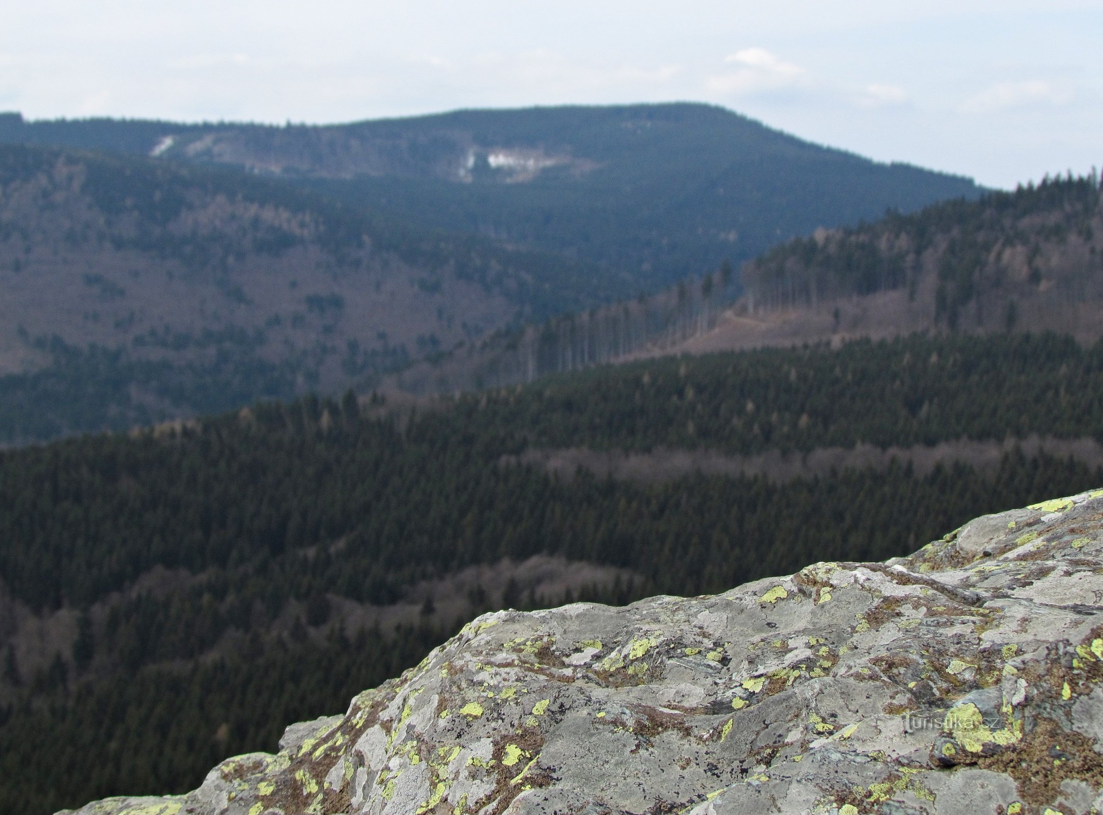 Na Rabštejně až do oblak a hledání skály Tělocvičny