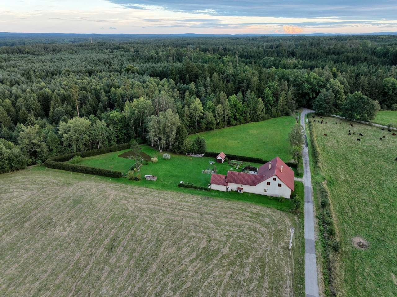 Na samotě u lesa v blízkosti Třeboně