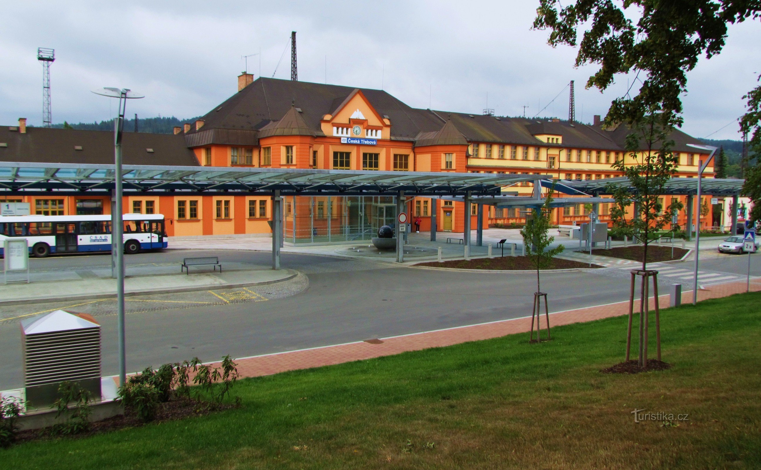 Na vlakovém nádraží v České Třebové