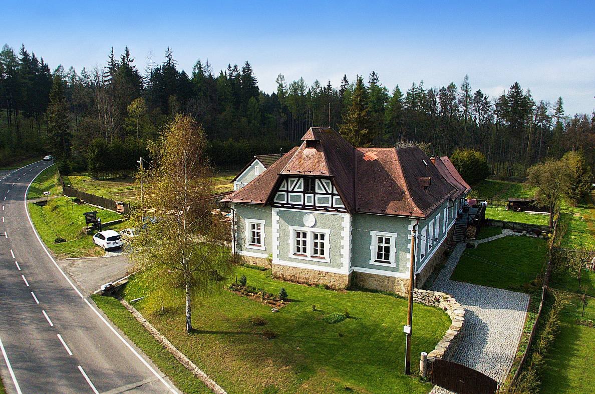 Na Volárně ubytování s bazénem u Slezské Harty