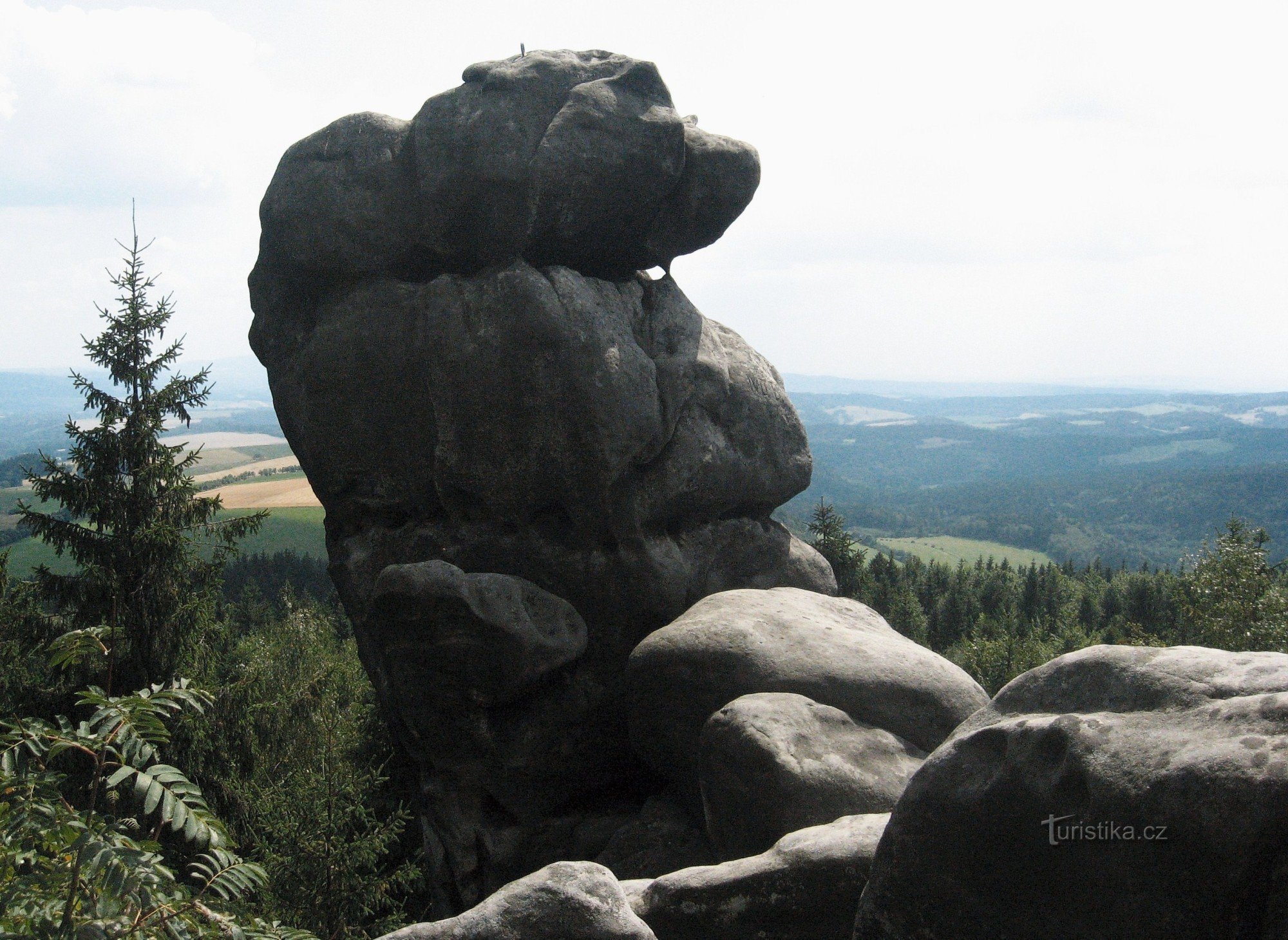 on top of Čáp