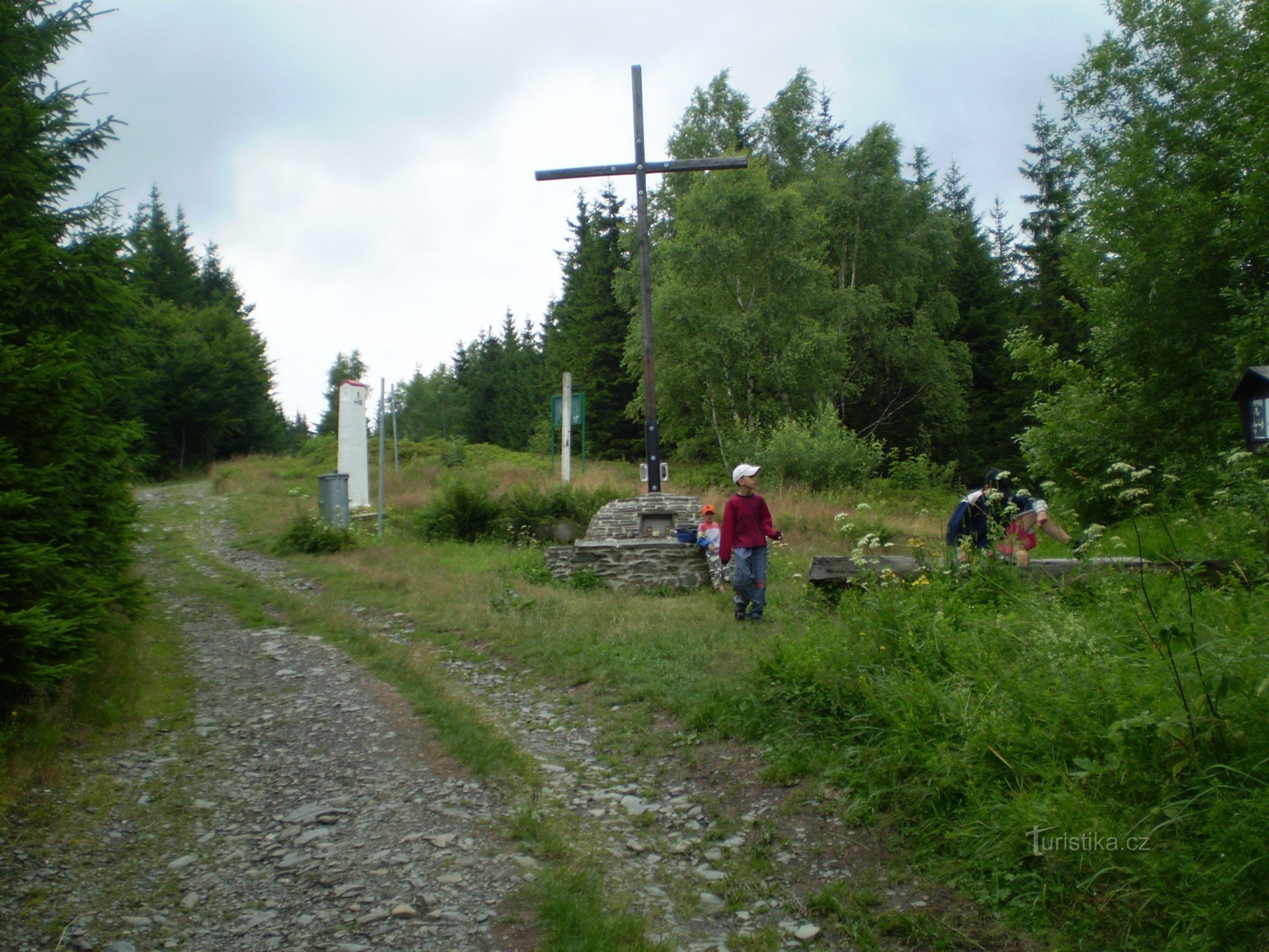 På toppen