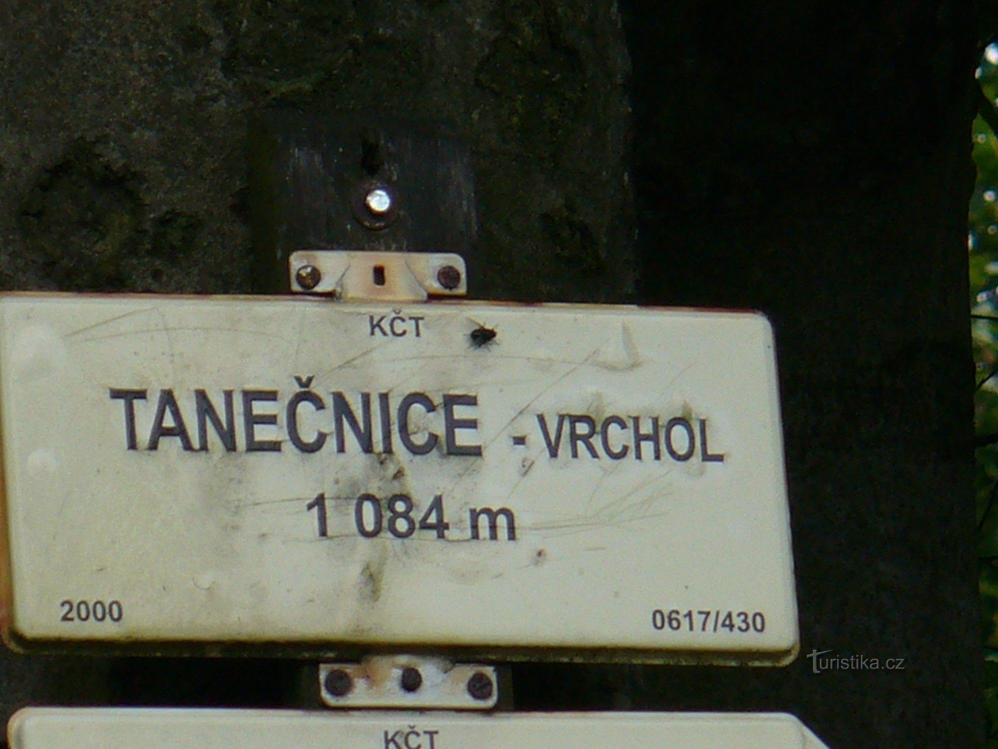 タネチュニツェの頂上