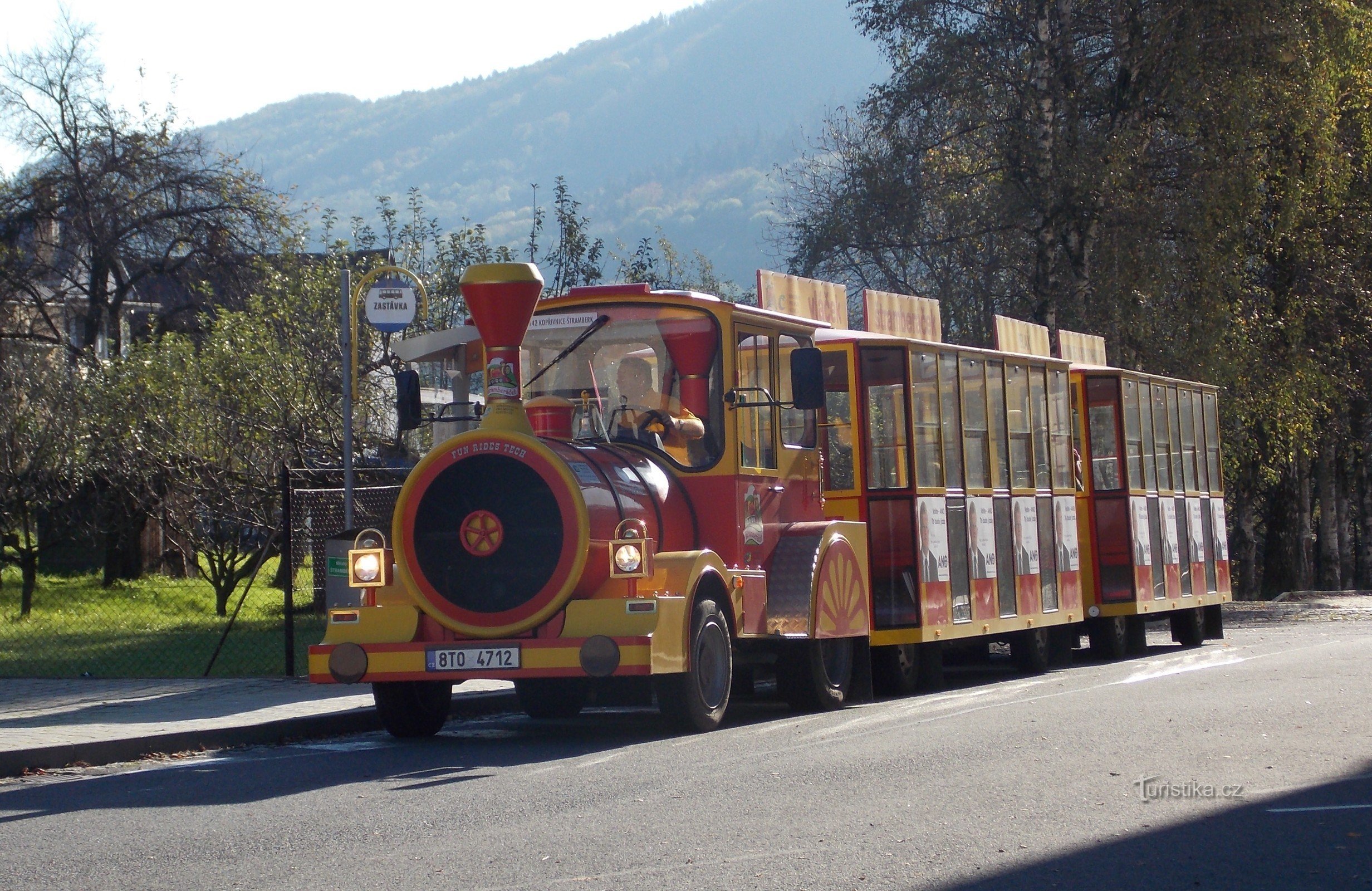 Na vyhlídkovou jízdu vláčkem Štramberáčkem