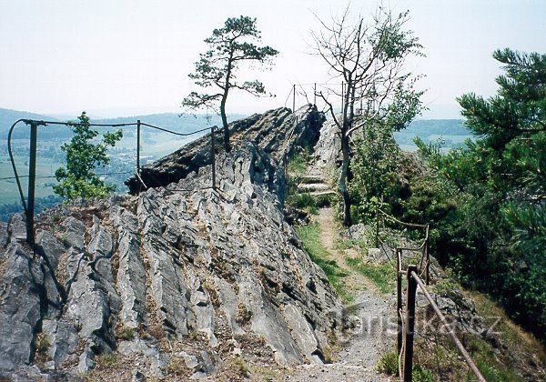 Na Zámecký vrch in Jehla