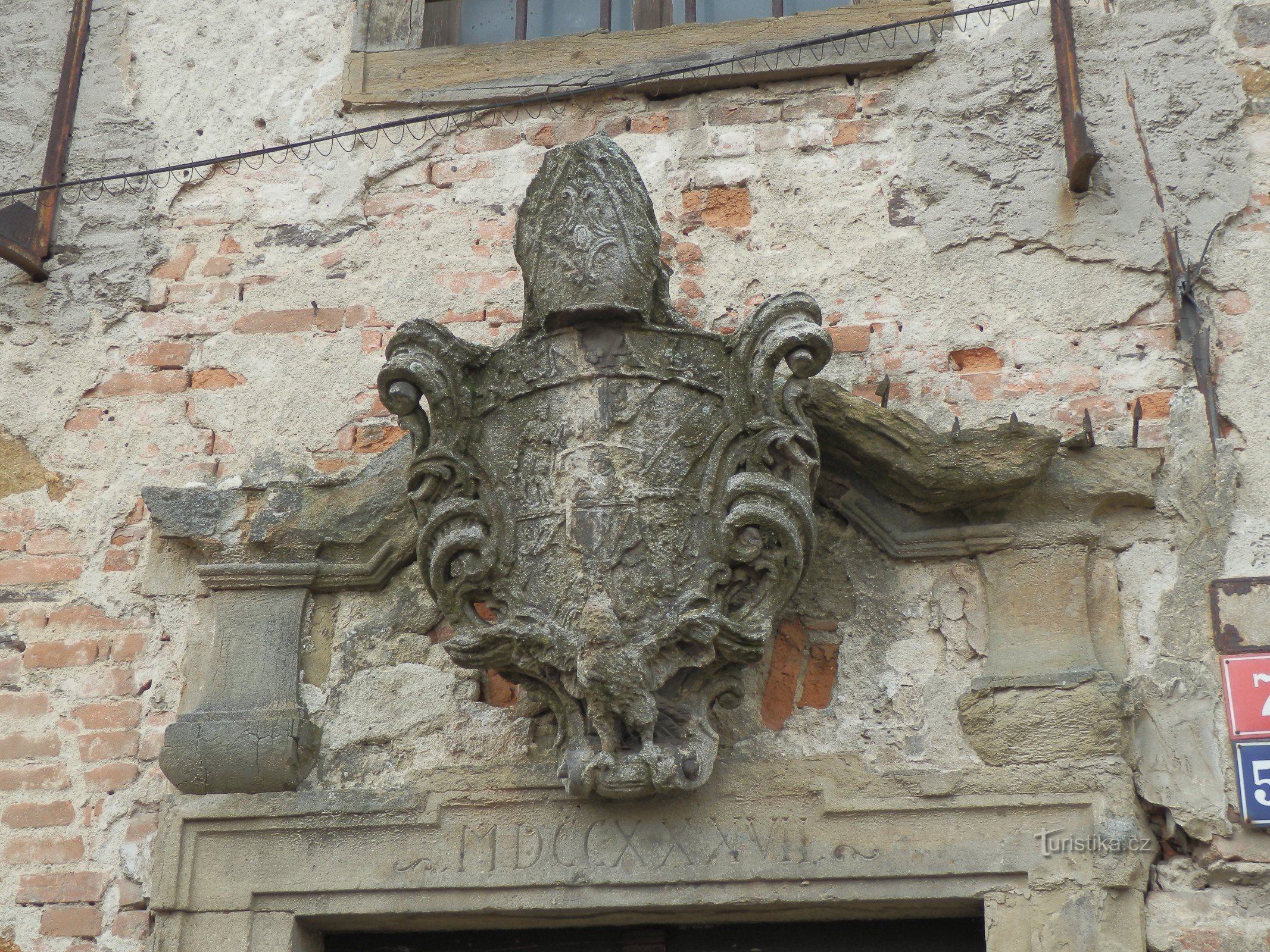 Zum Schloss in Miroslav - endlich!