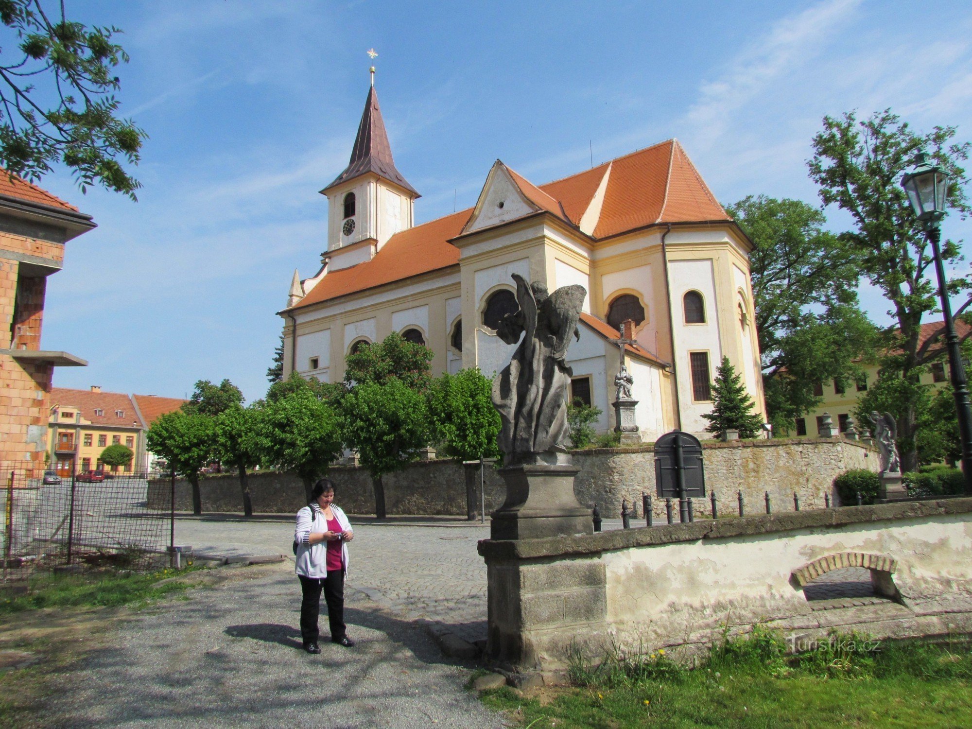 Til slottet til Náměšti nad Oslavou og en gåtur gennem Třebíč