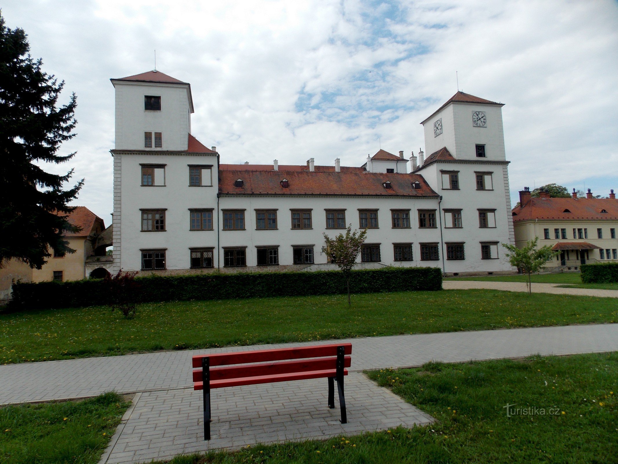 En el castillo de Bučovice