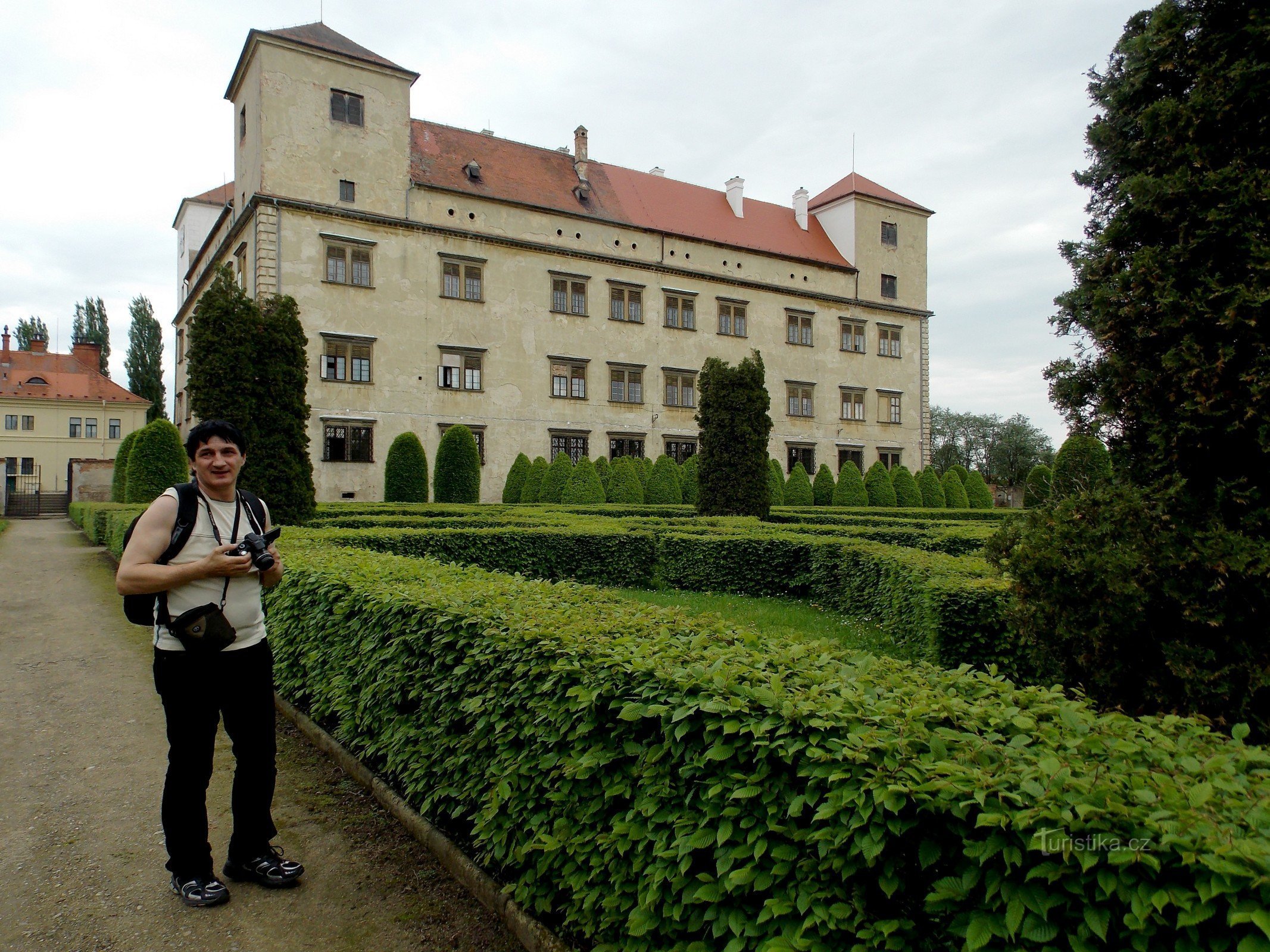 At the castle in Bučovice