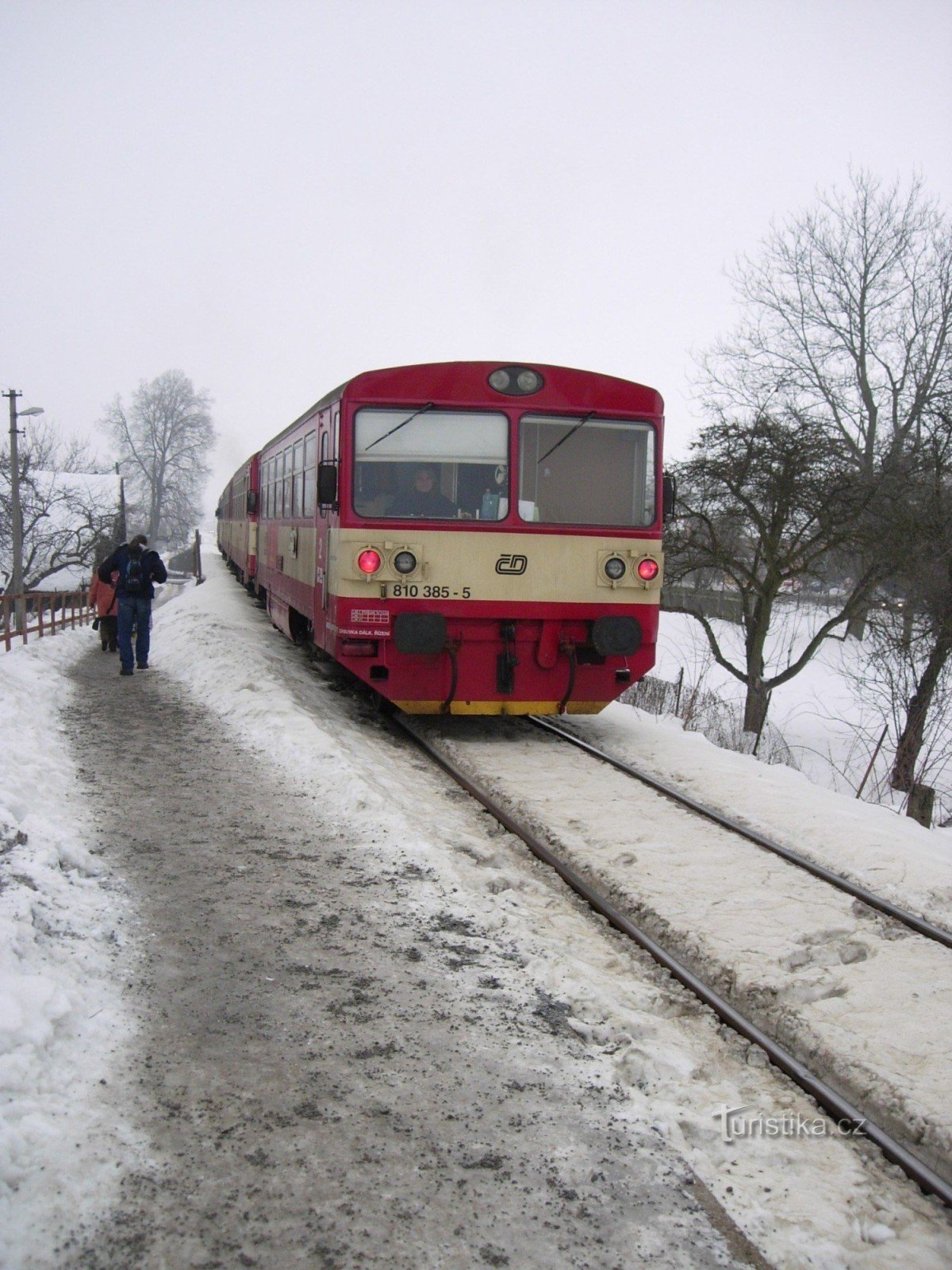 在 Želechovice 的 ČD 站